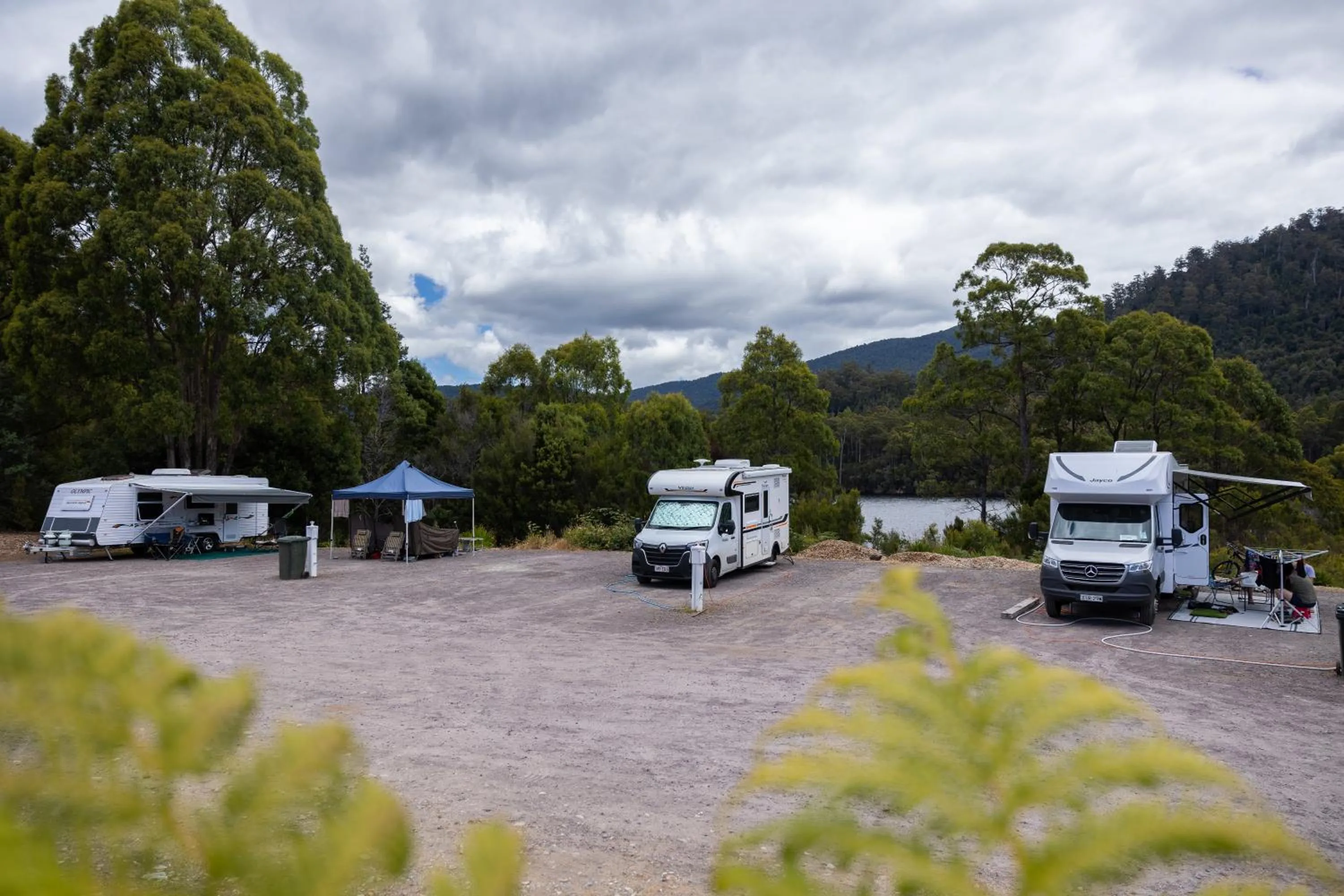 Mountain view in Tullah Lakeside Lodge