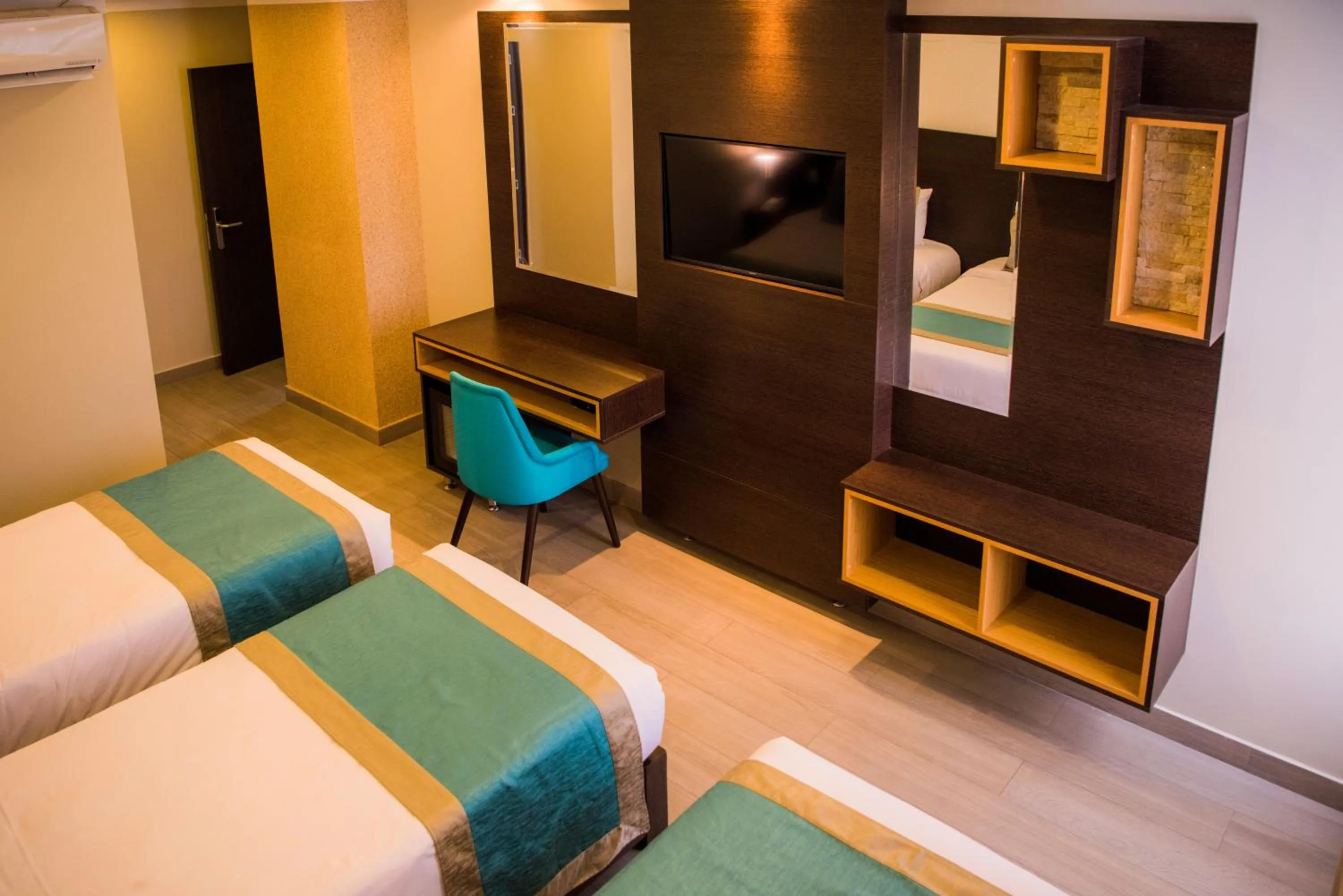 Bed in Hotel Diamond Lima