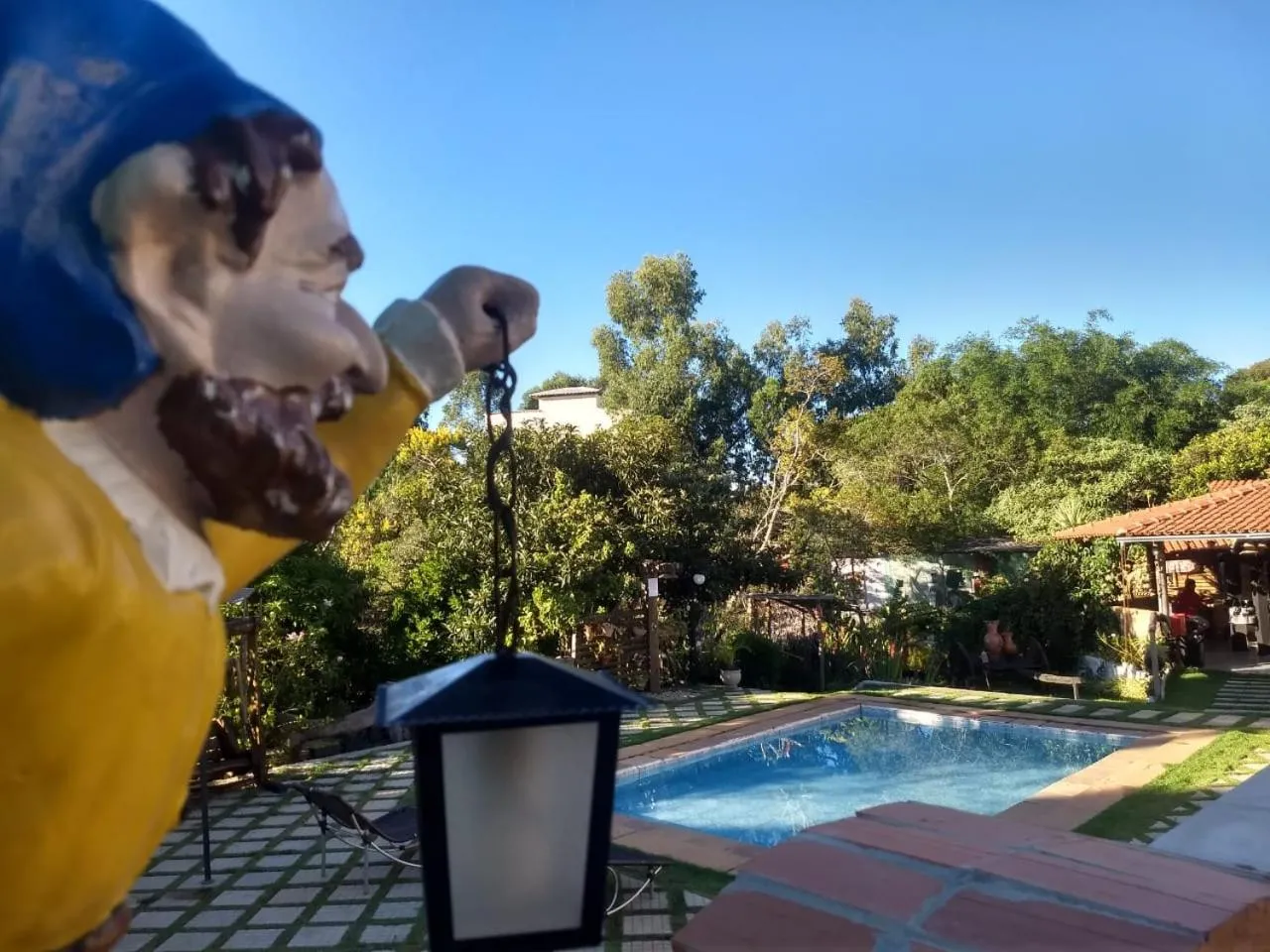 Swimming pool in Pousada do Guinda DIAMANTINA -MG