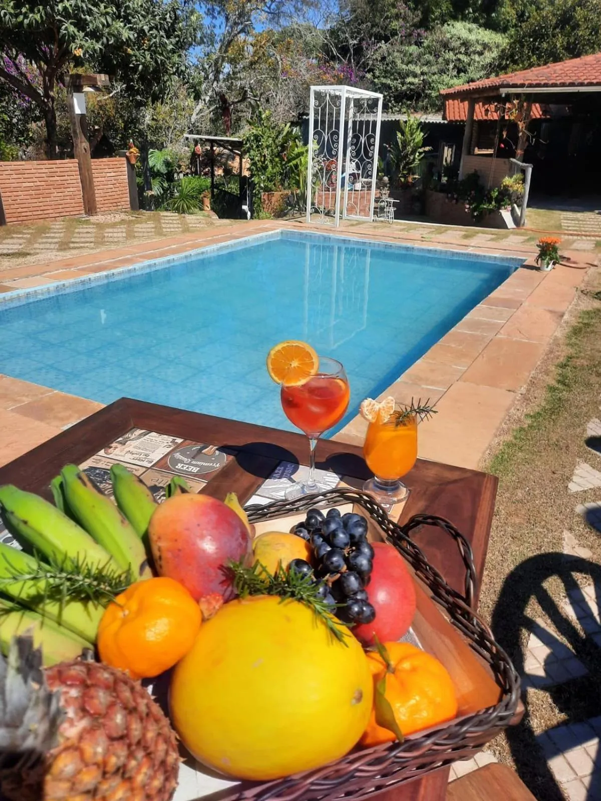 Swimming pool in Pousada do Guinda DIAMANTINA -MG