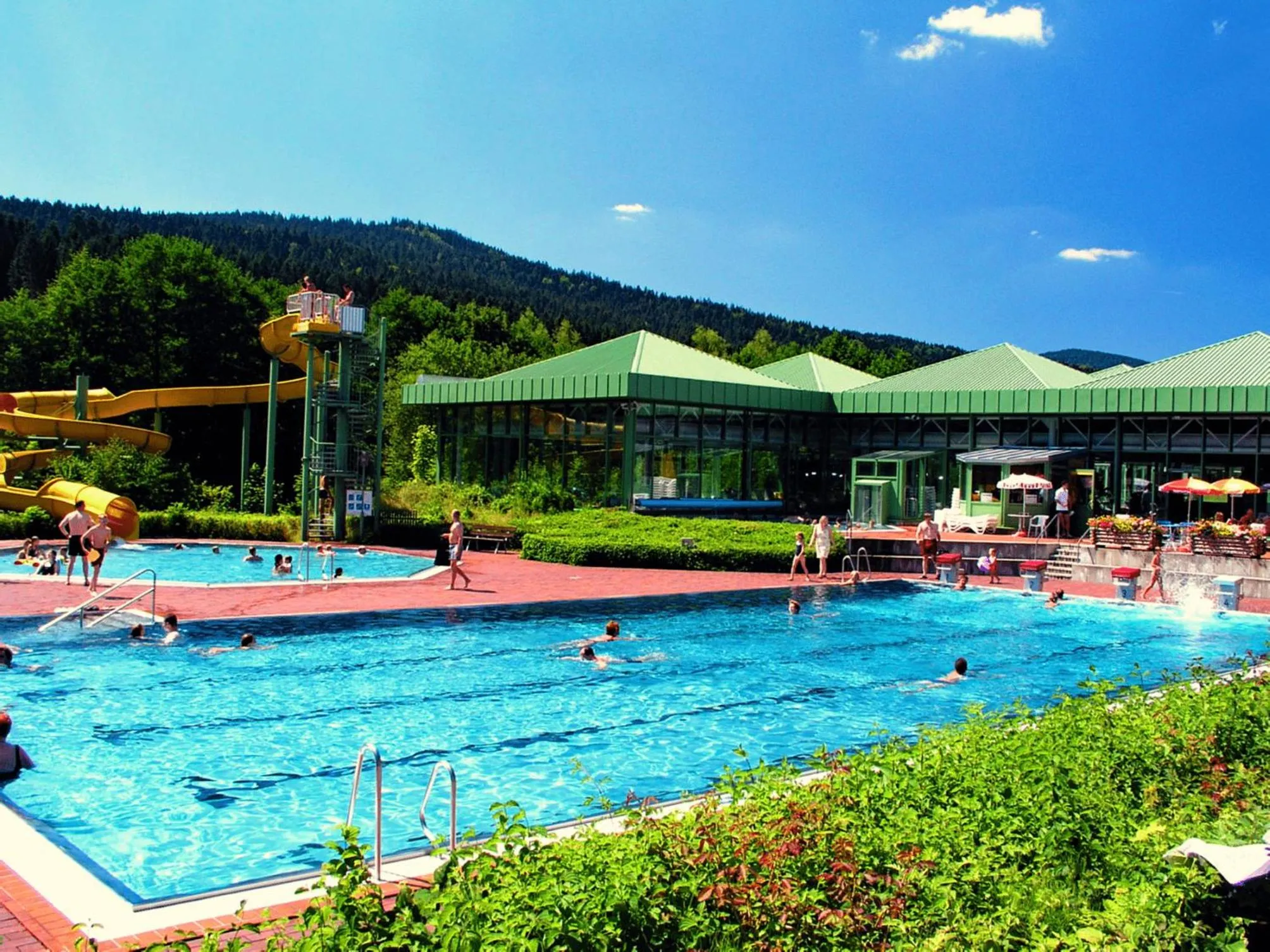 Swimming pool in Bayerische Gastwirtschaft Dimpfl-Stadl
