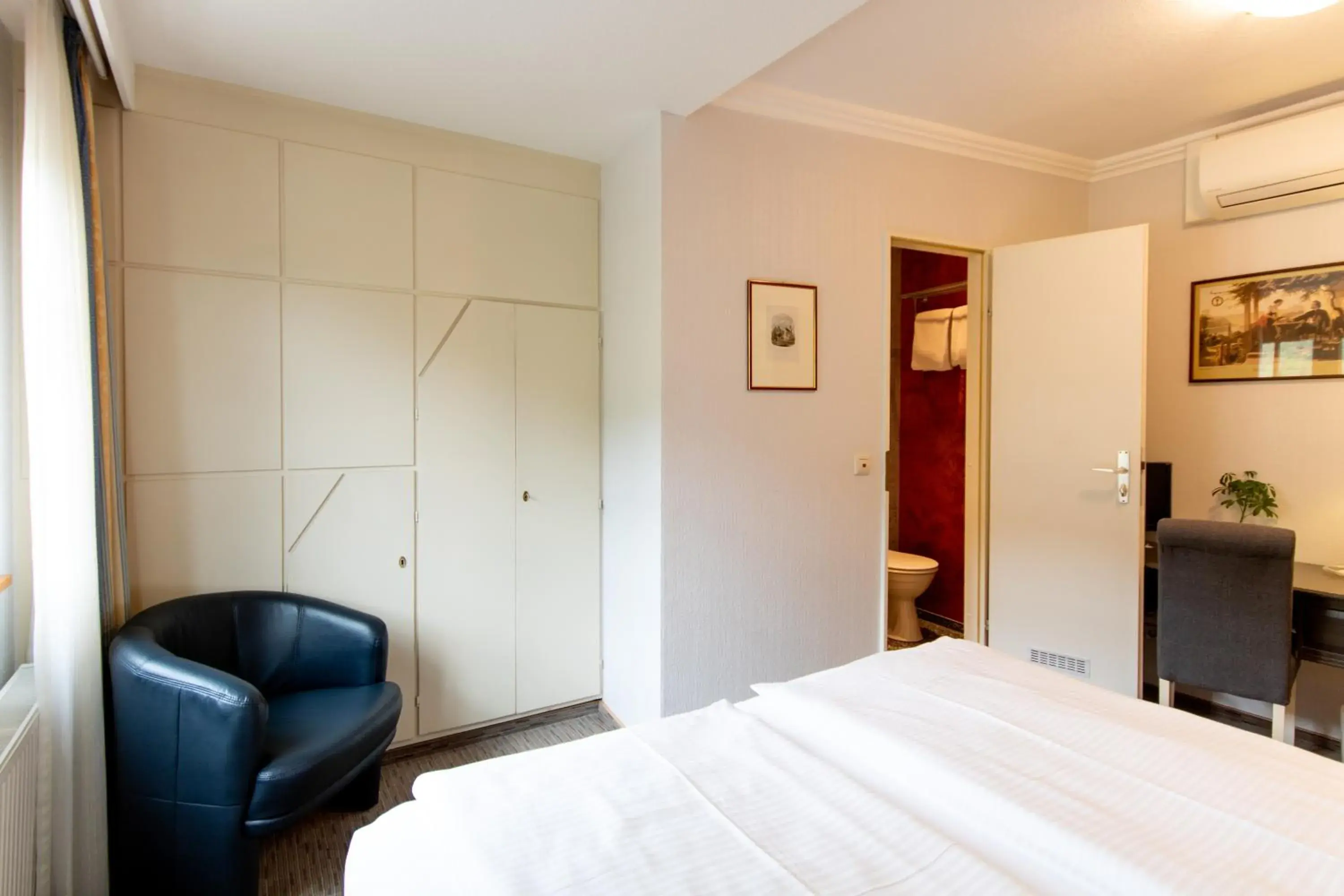 Bed in Hotel Weiler Bed in Hotel Weiler