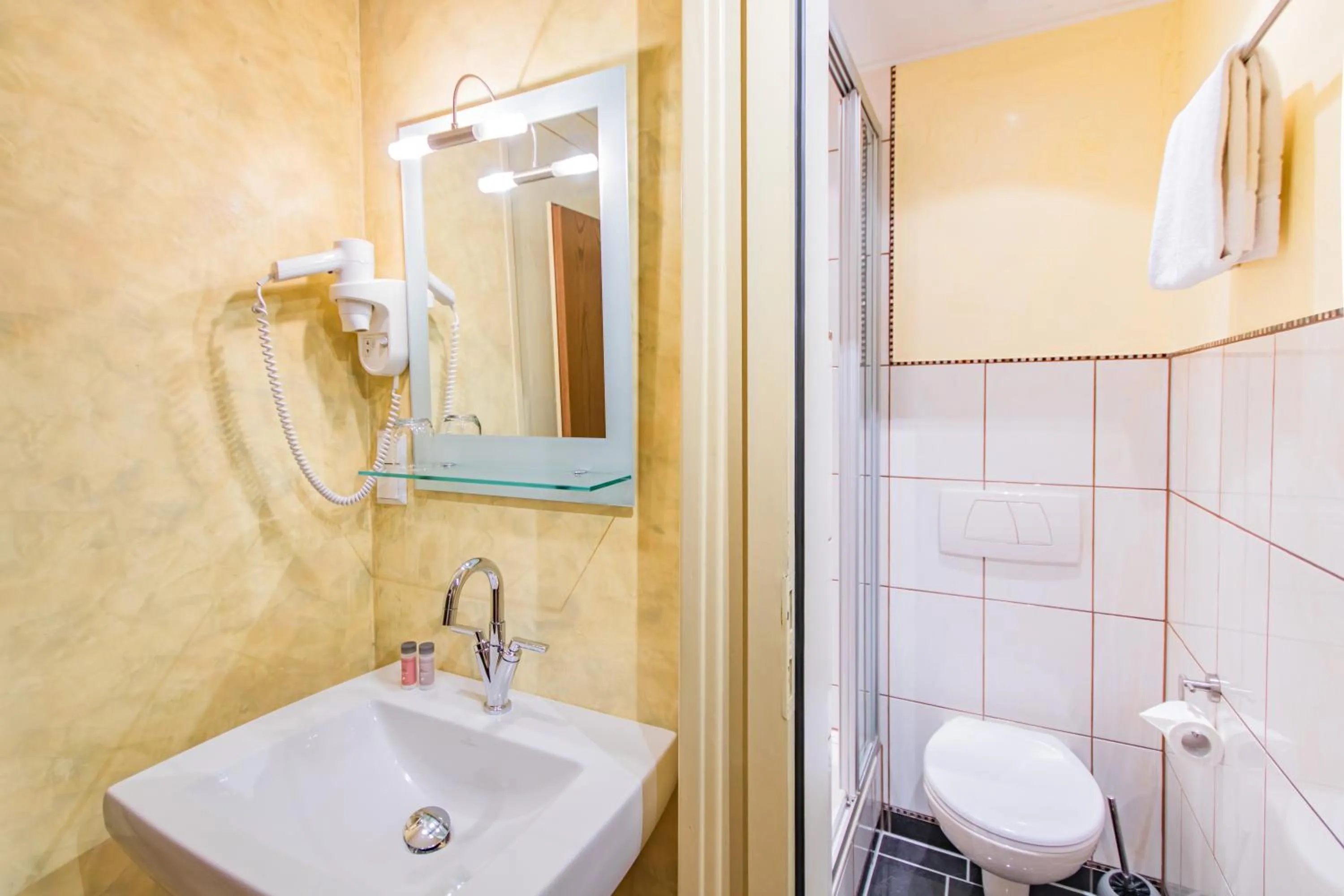 Shower in Hotel Weiler