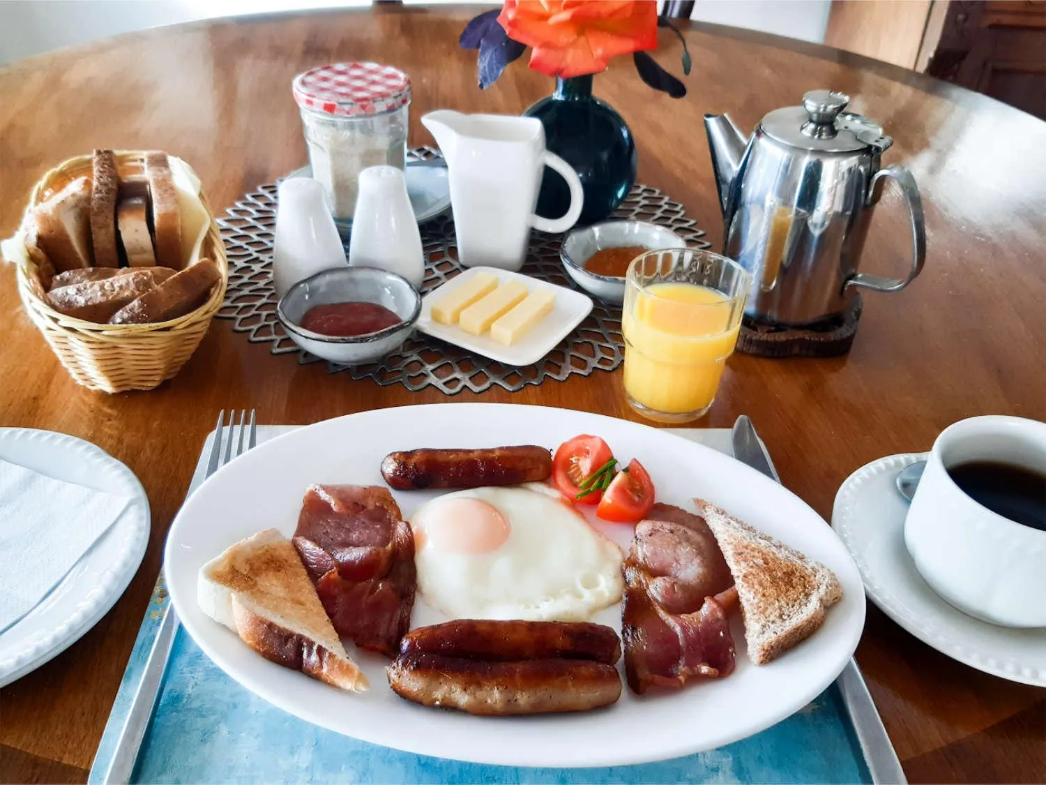Dining area in Inveraray Farm