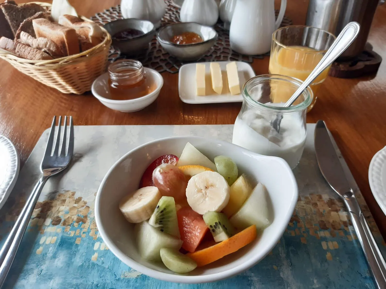 Dining area in Inveraray Farm