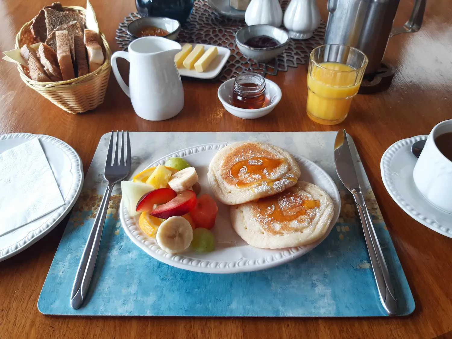 Dining area in Inveraray Farm