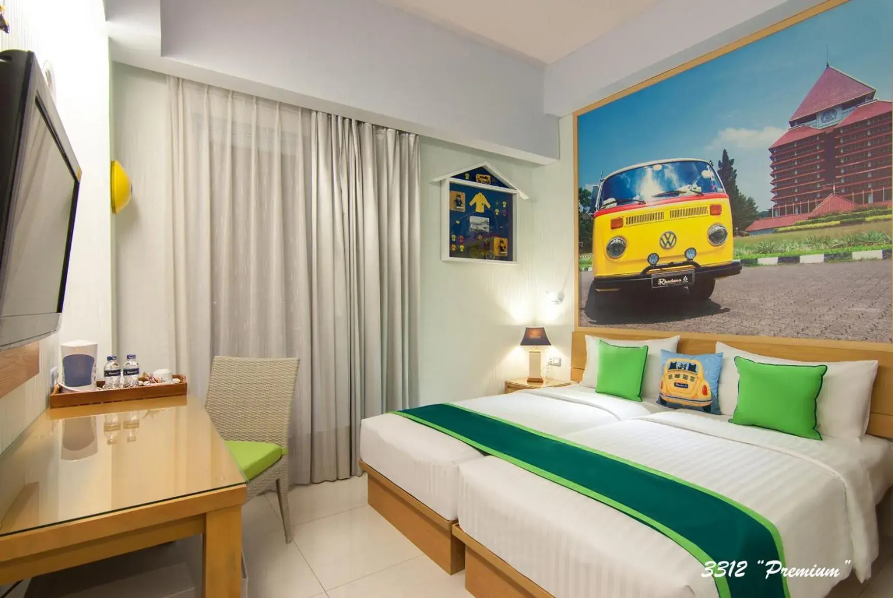 Bed in Rhadana Hotel Bed in Rhadana Hotel