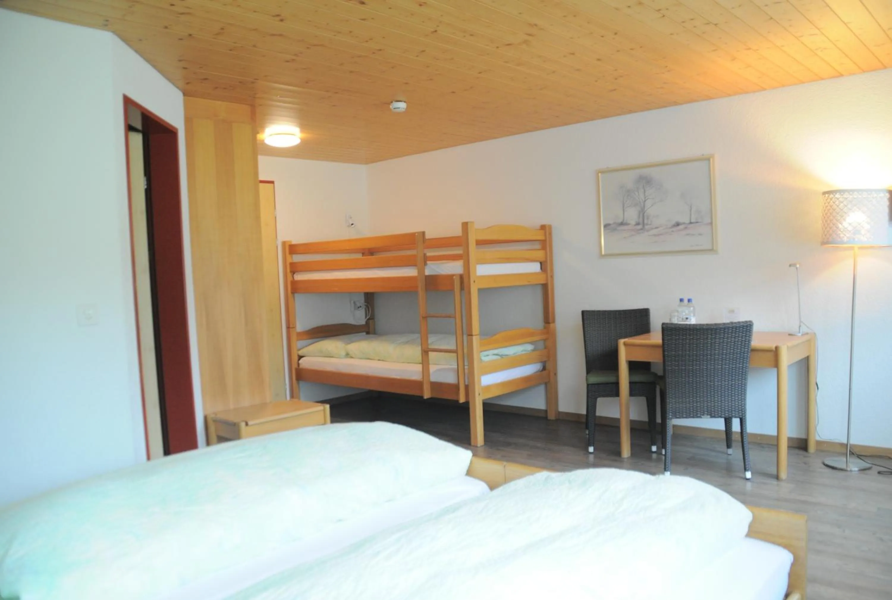 Photo of the whole room, Bed in Ferien- und Familienhotel Alpina Adelboden