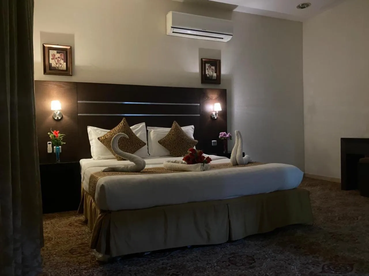 Bed in Rest Night Serviced Apartments - Al Nafal