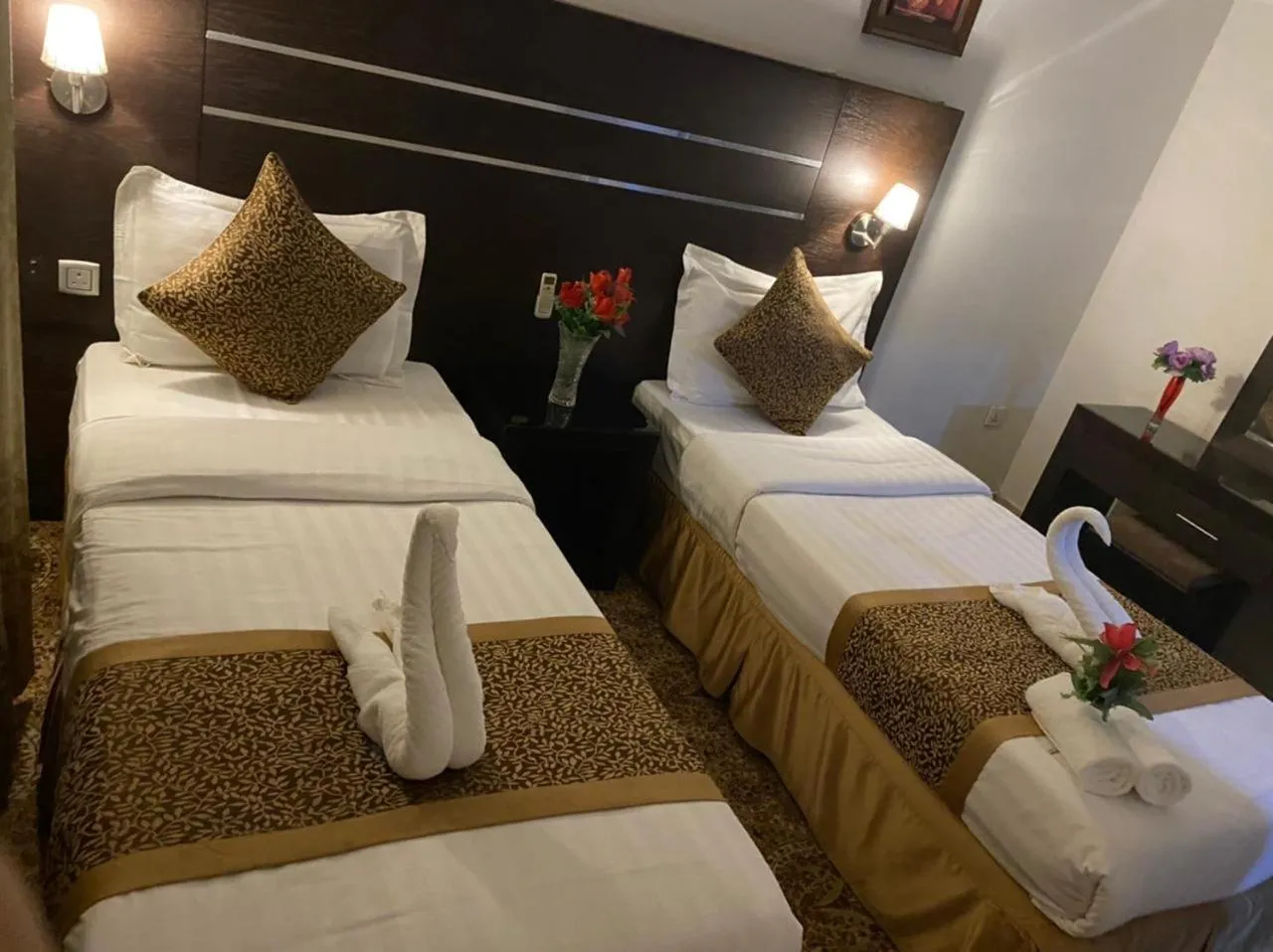 Bed in Rest Night Serviced Apartments - Al Nafal