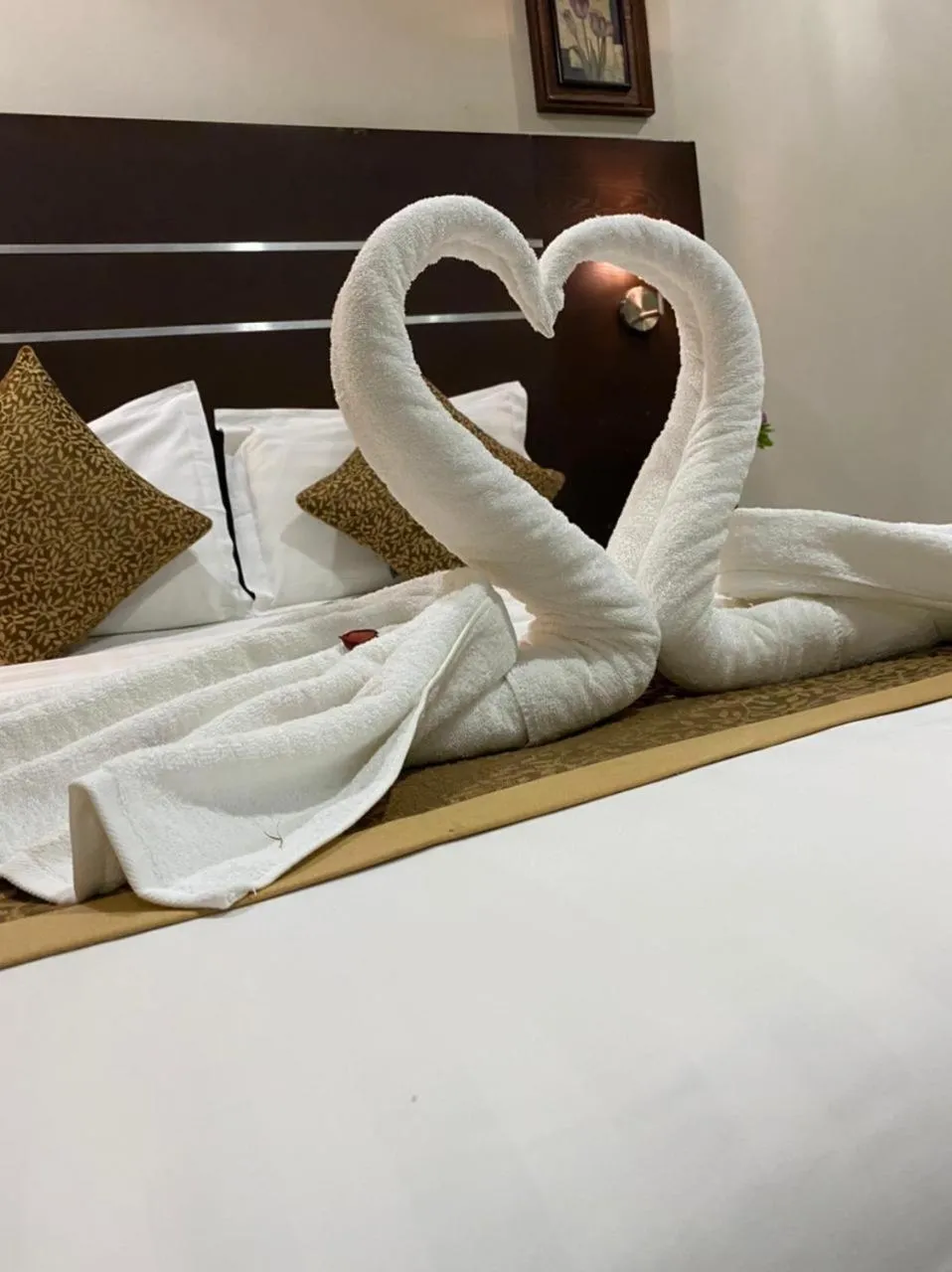 Bed in Rest Night Serviced Apartments - Al Nafal