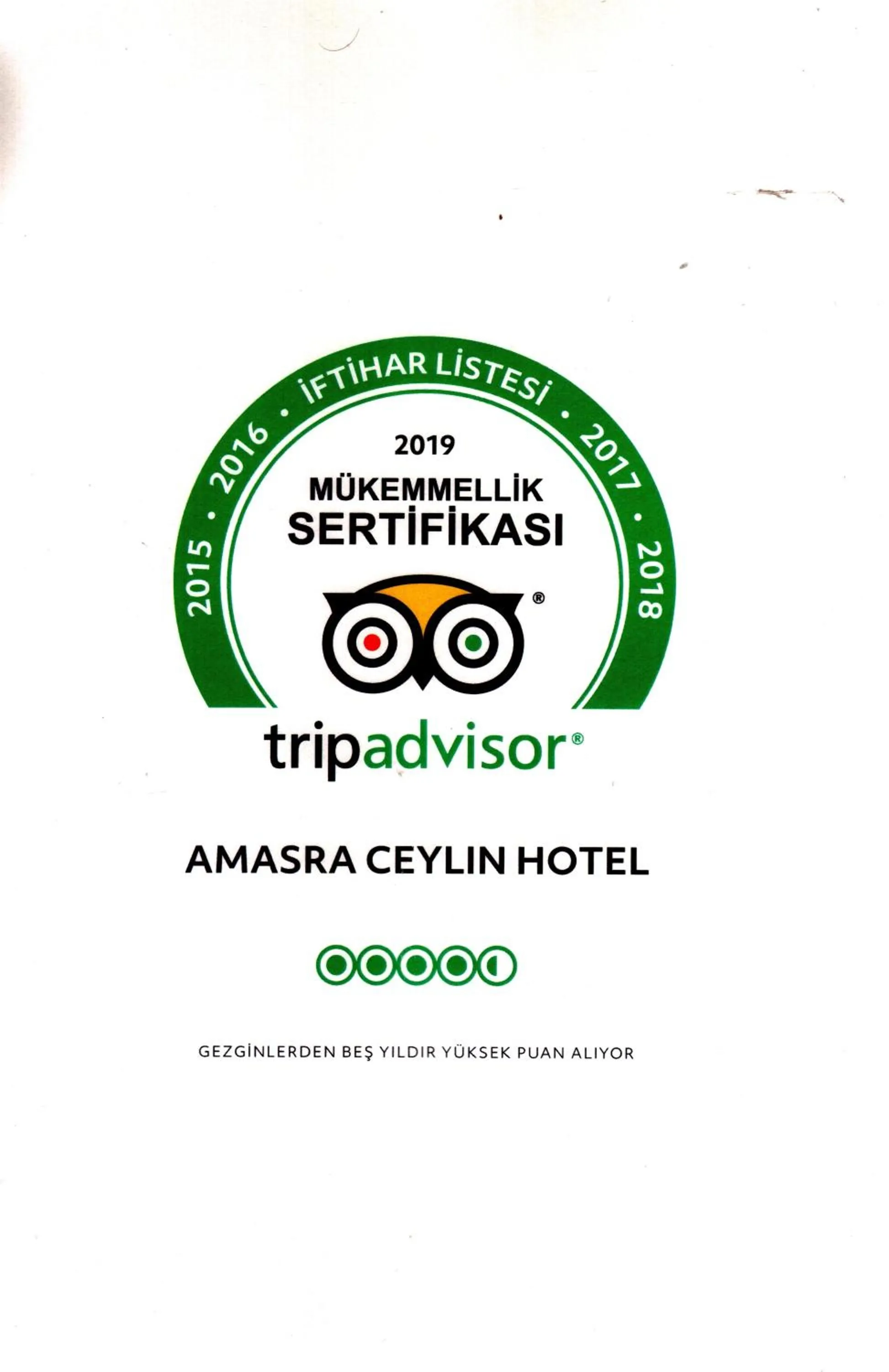 Property logo or sign in Amasra Ceylin Otel