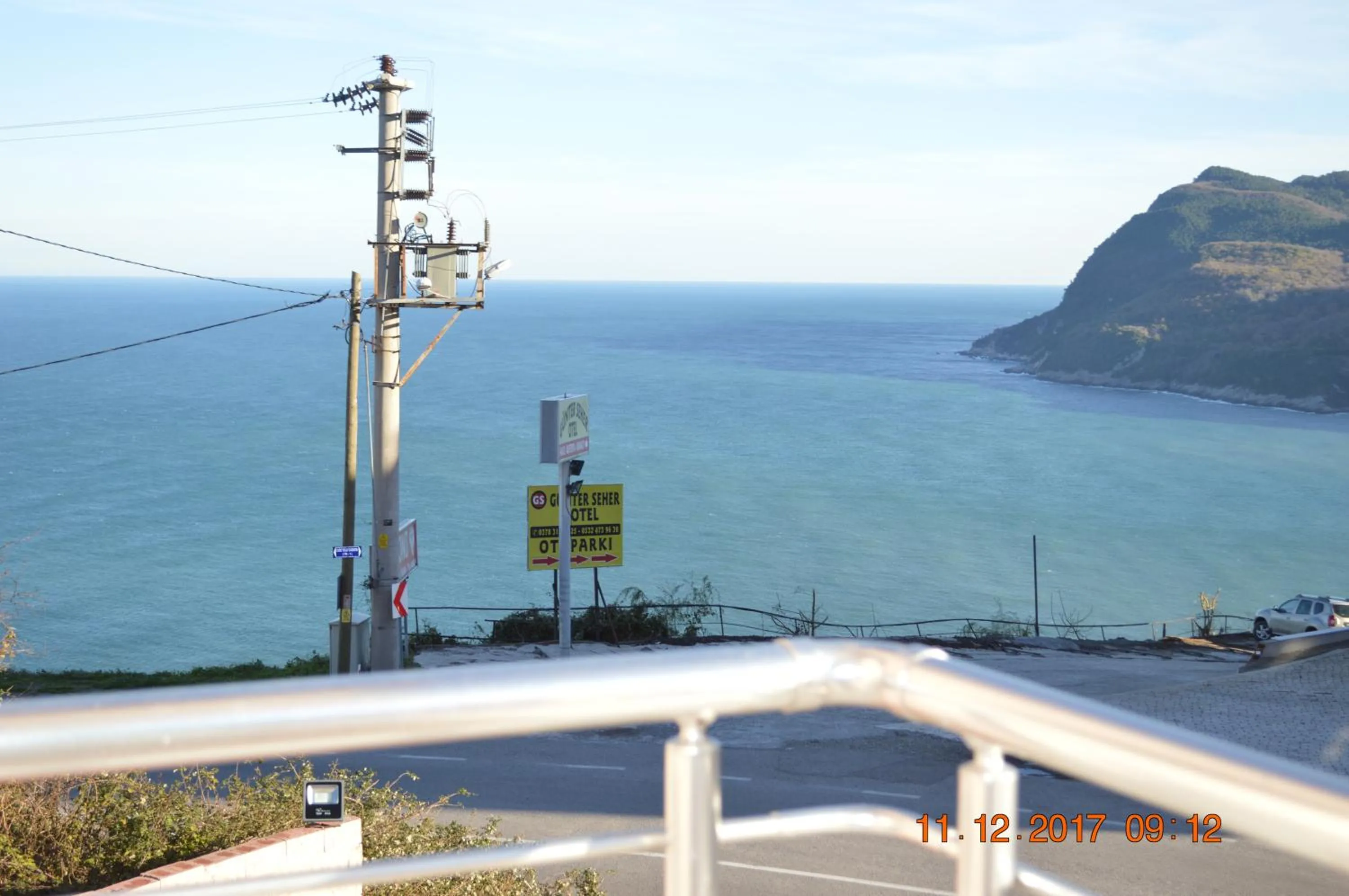 Balcony/Terrace in Amasra Ceylin Otel