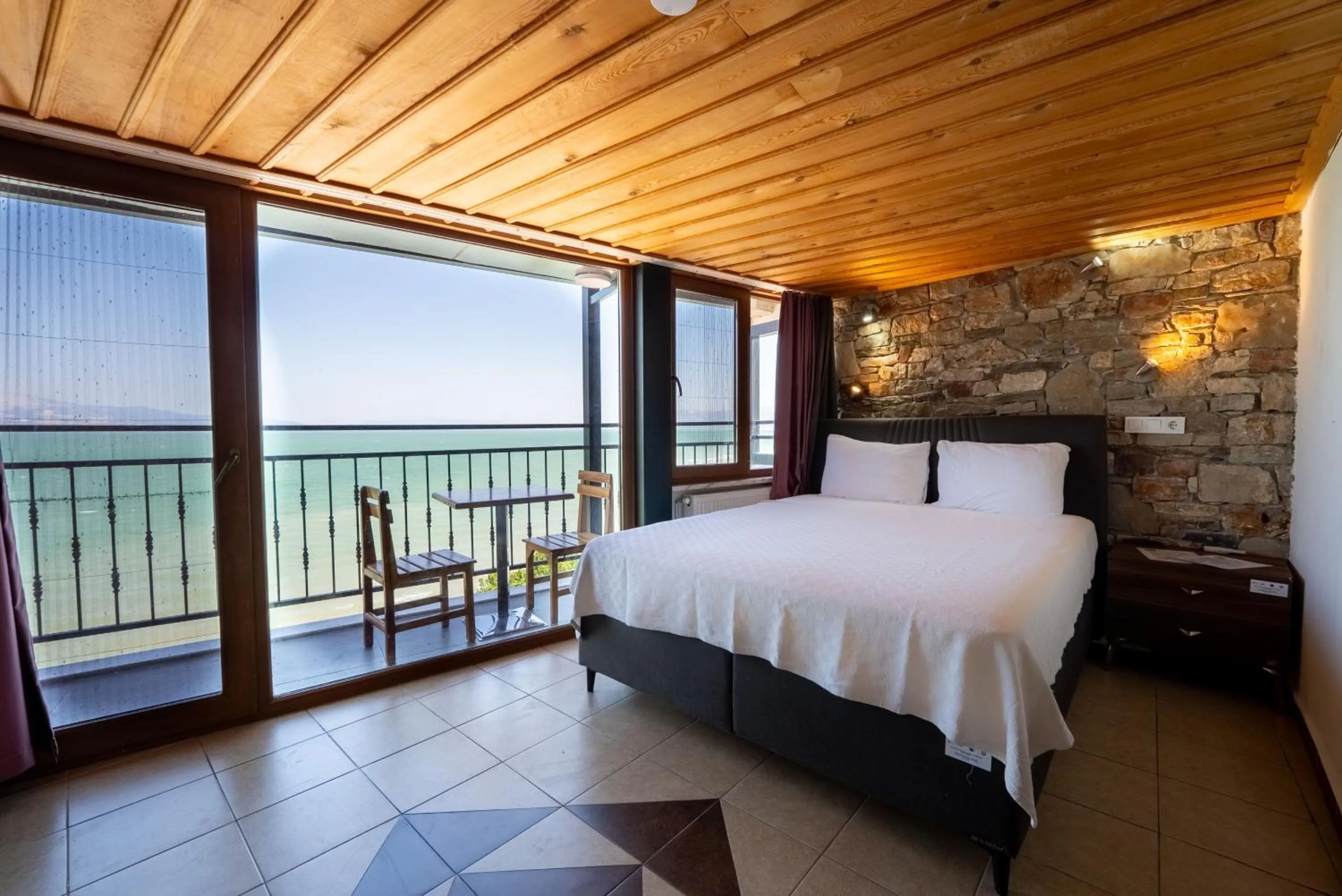 Bed in Fulya Pension