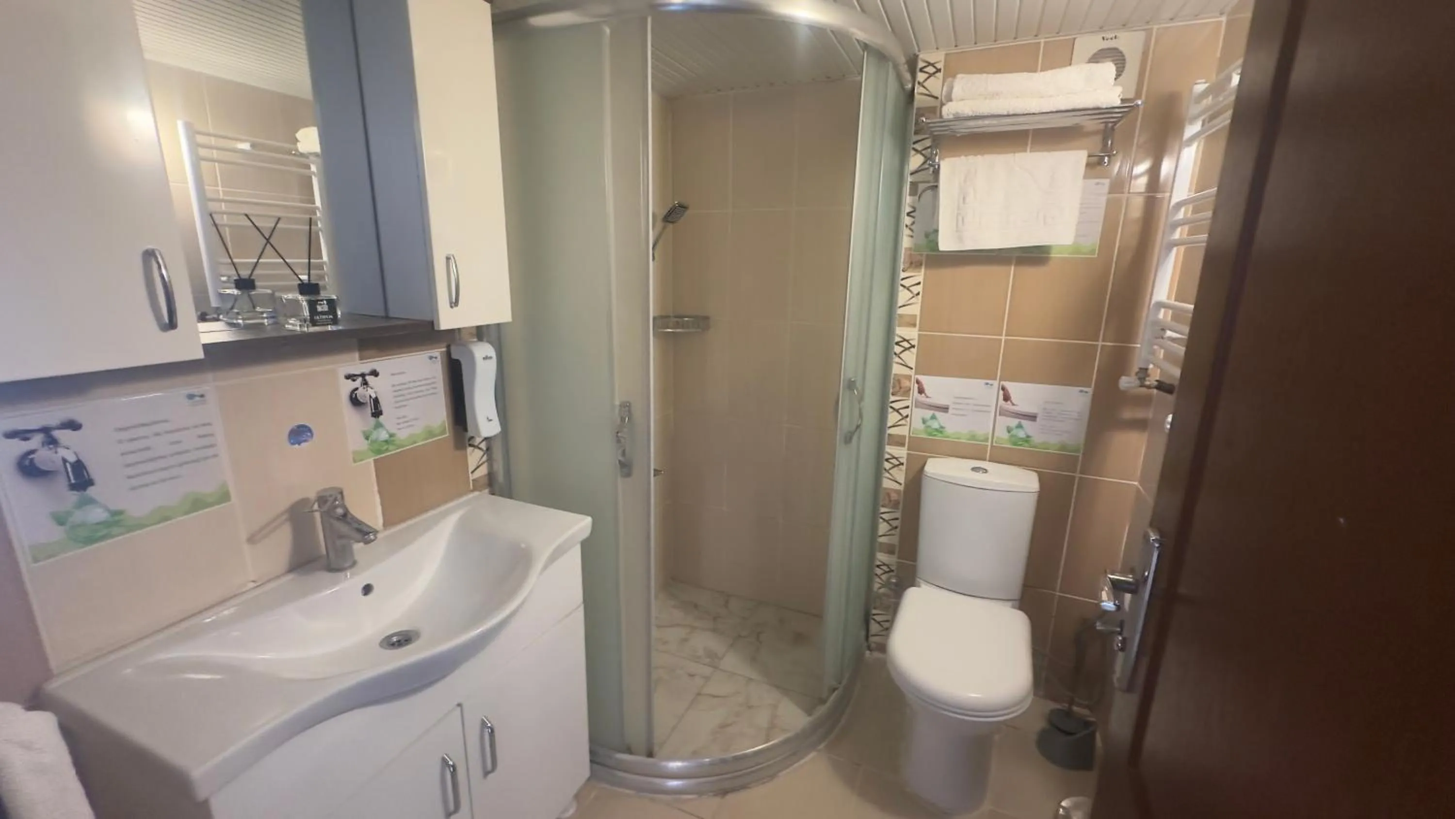 Shower in Fulya Pension