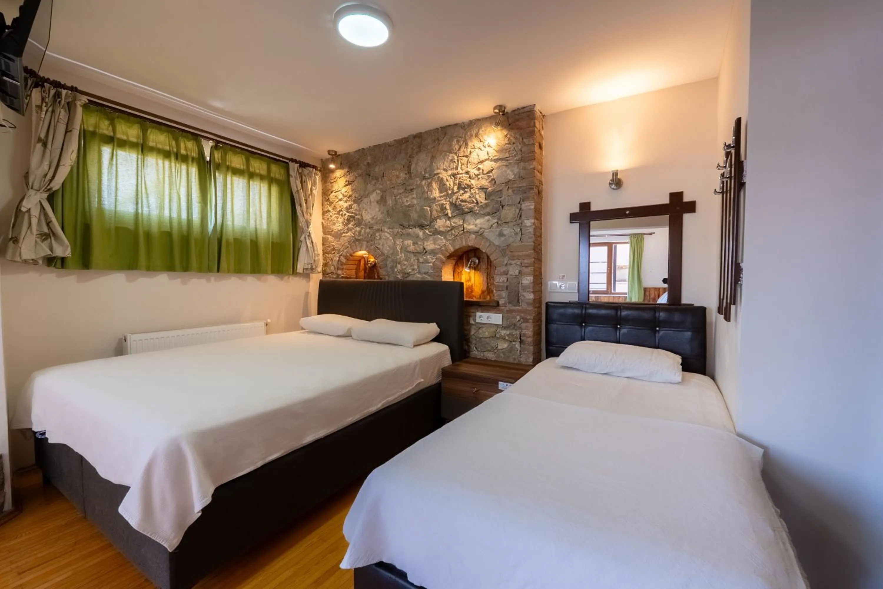 Bed in Fulya Pension