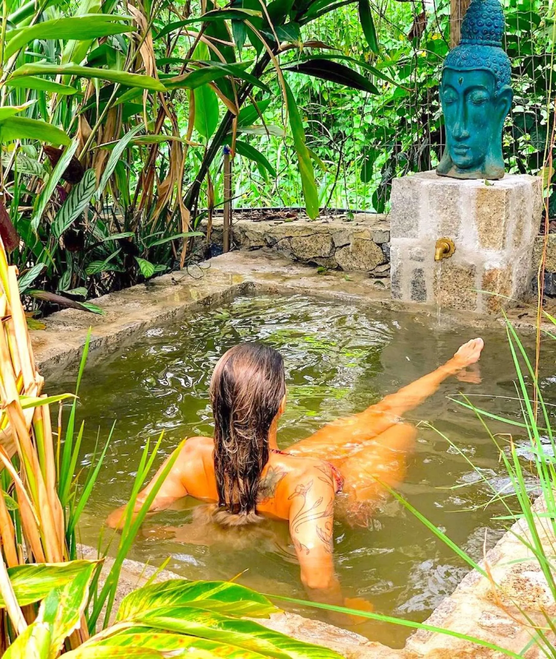 Open Air Bath in Smart Hotel Reserva Ilhabela