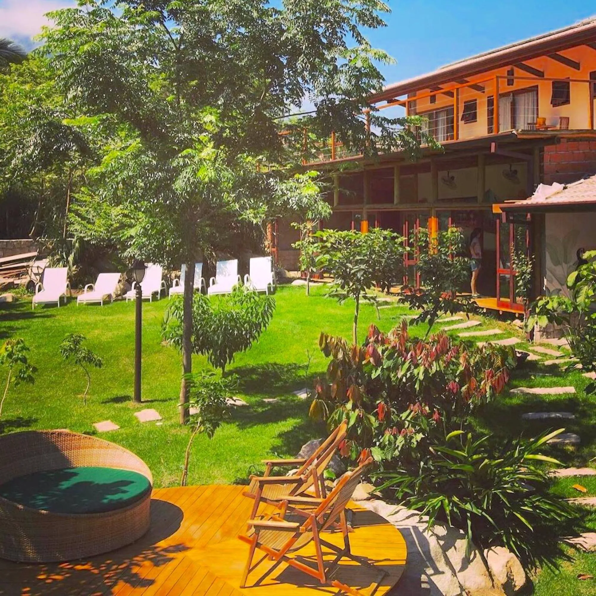 Garden in Smart Hotel Reserva Ilhabela