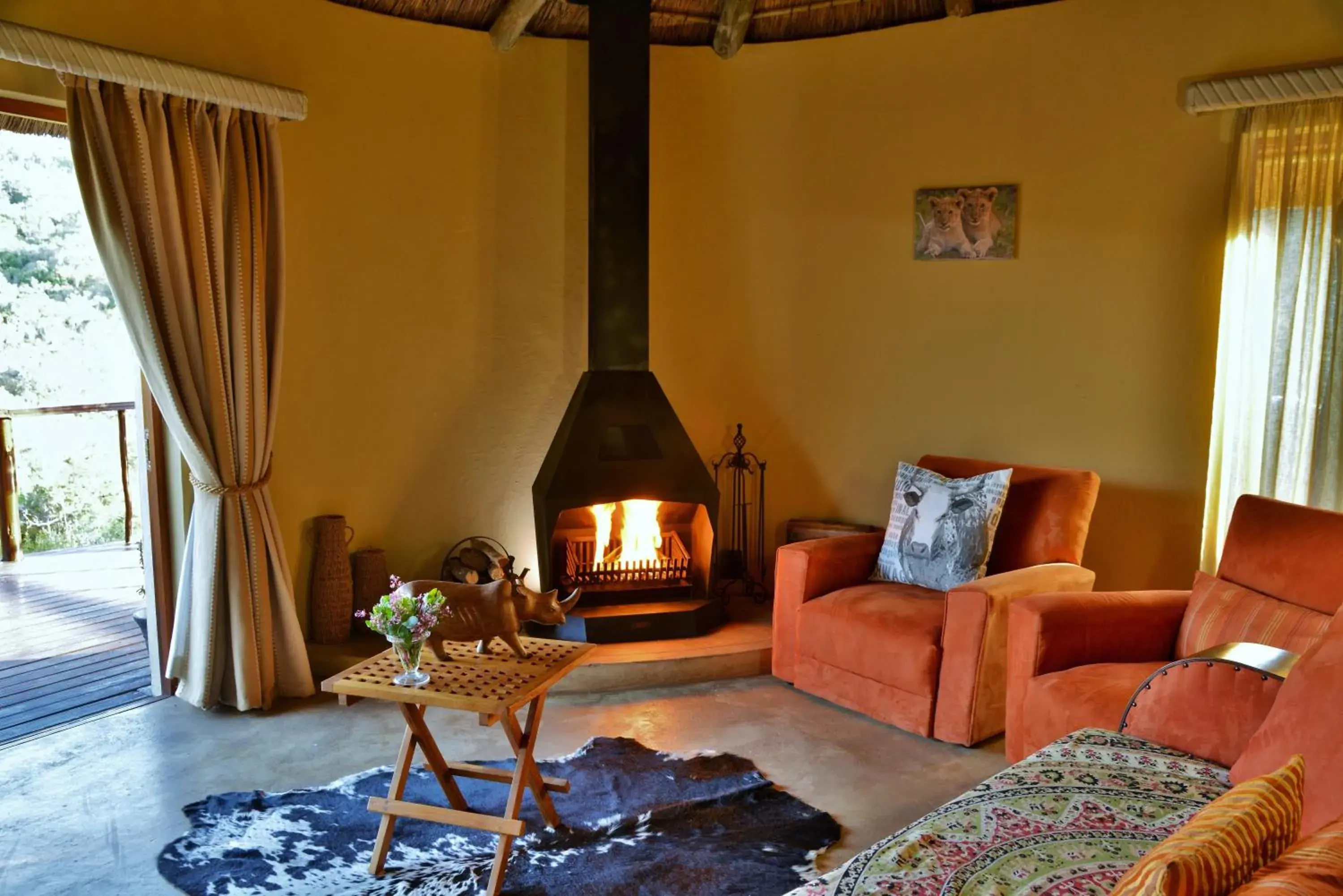 Bedroom in Sibuya Game Reserve and Lodge Bedroom in Sibuya Game Reserve and Lodge