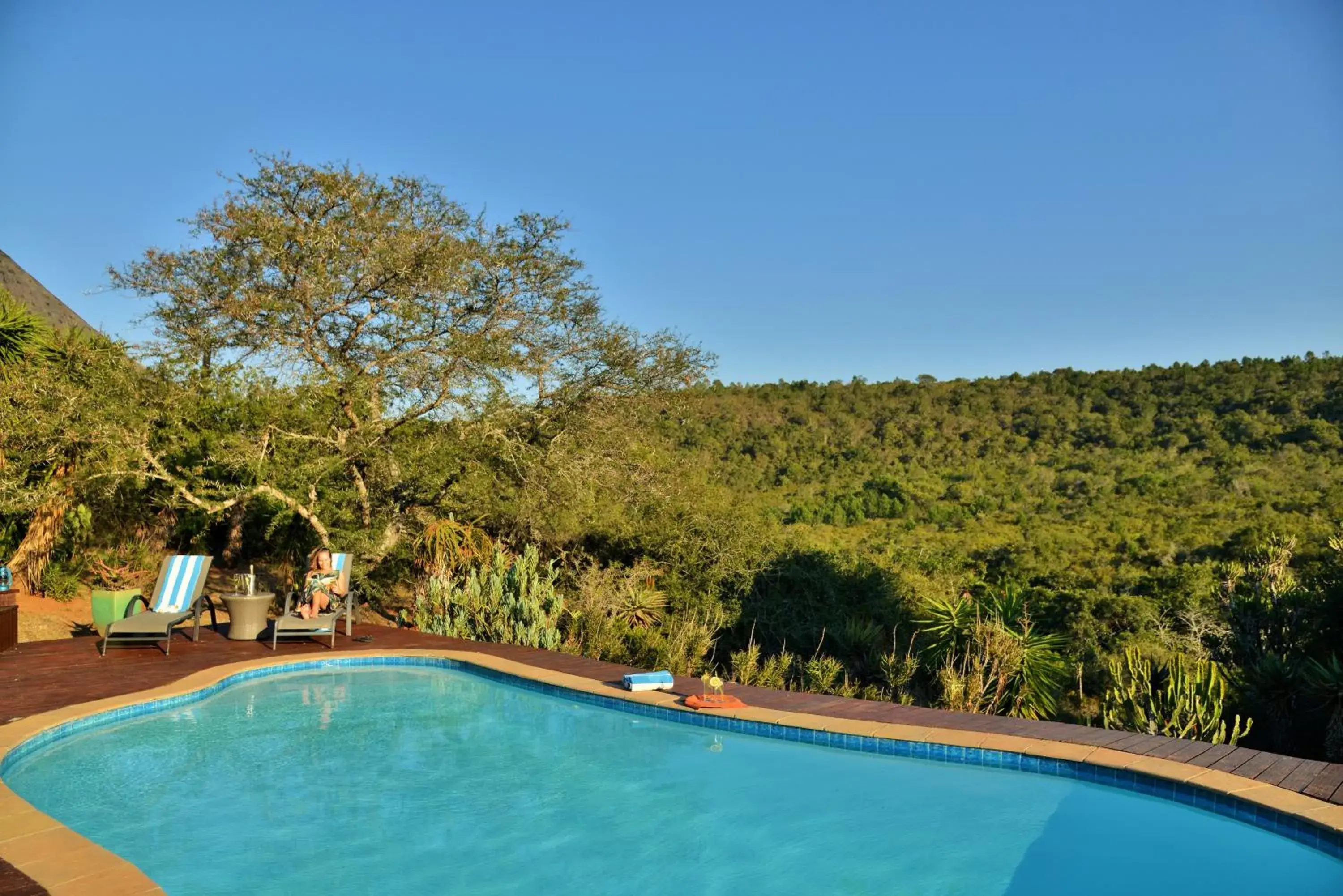 Swimming pool in Sibuya Game Reserve and Lodge Swimming pool in Sibuya Game Reserve and Lodge