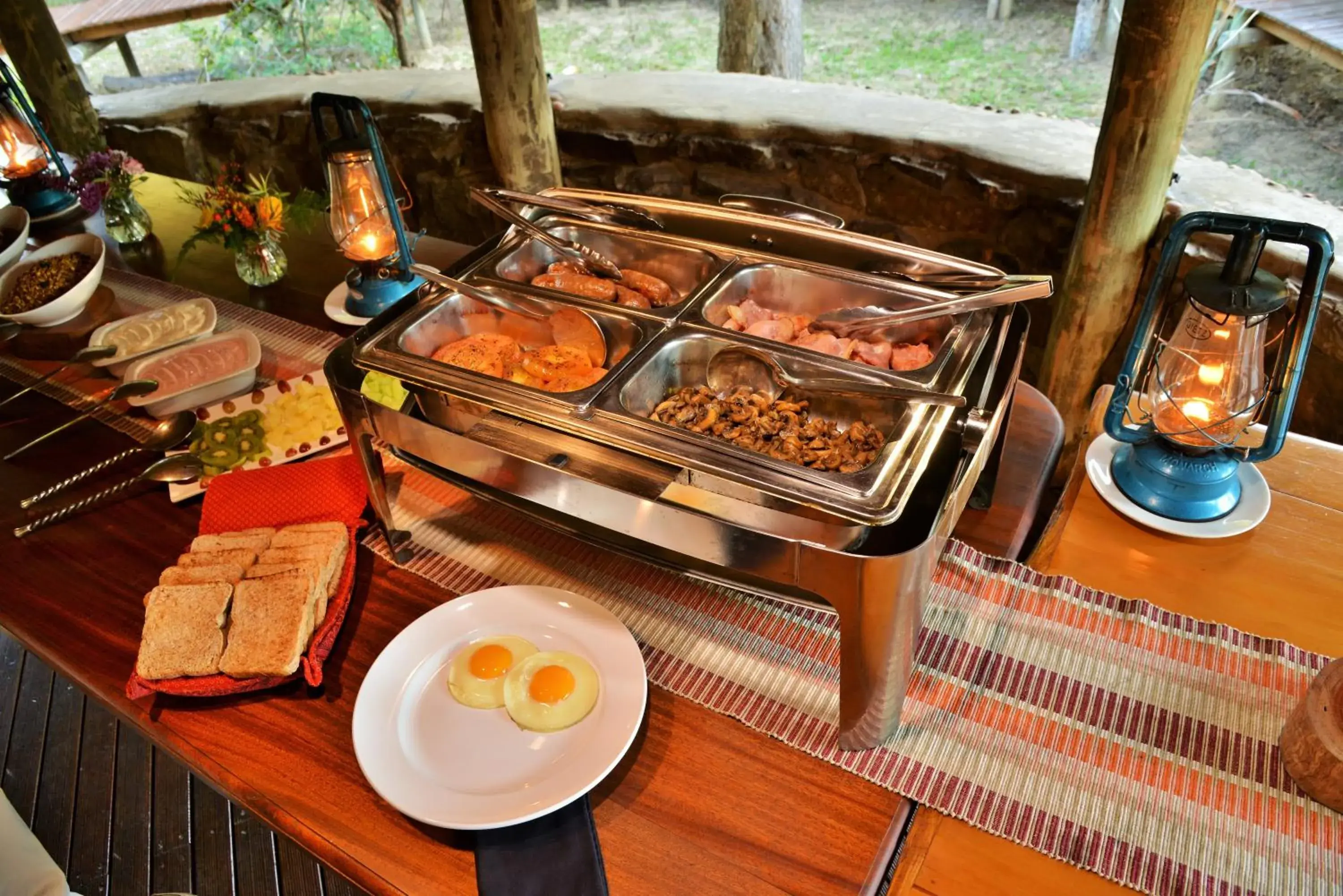 Breakfast in Sibuya Game Reserve and Lodge Breakfast in Sibuya Game Reserve and Lodge