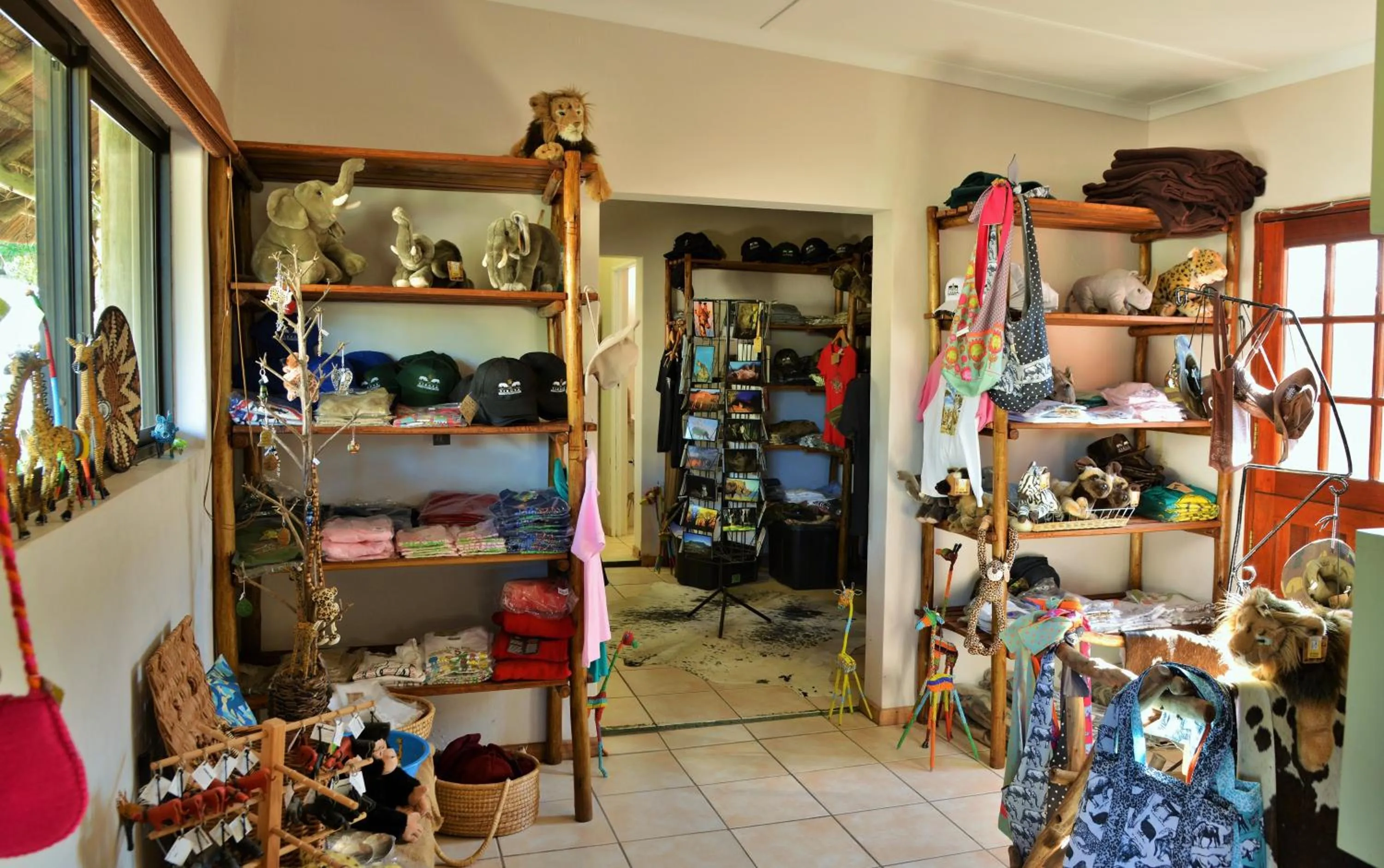 On-site shops in Sibuya Game Reserve and Lodge