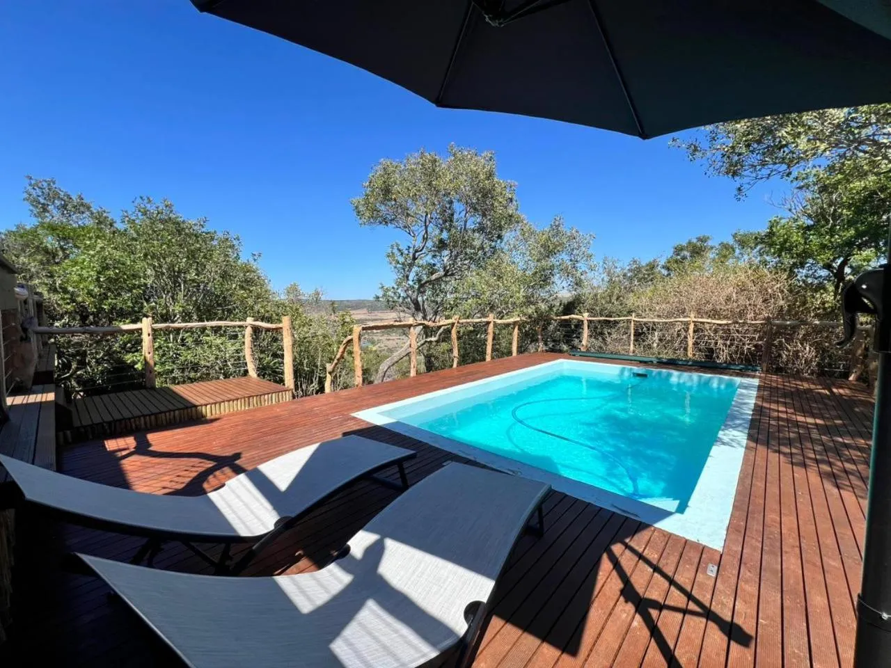 Swimming pool in Sibuya Game Reserve and Lodge