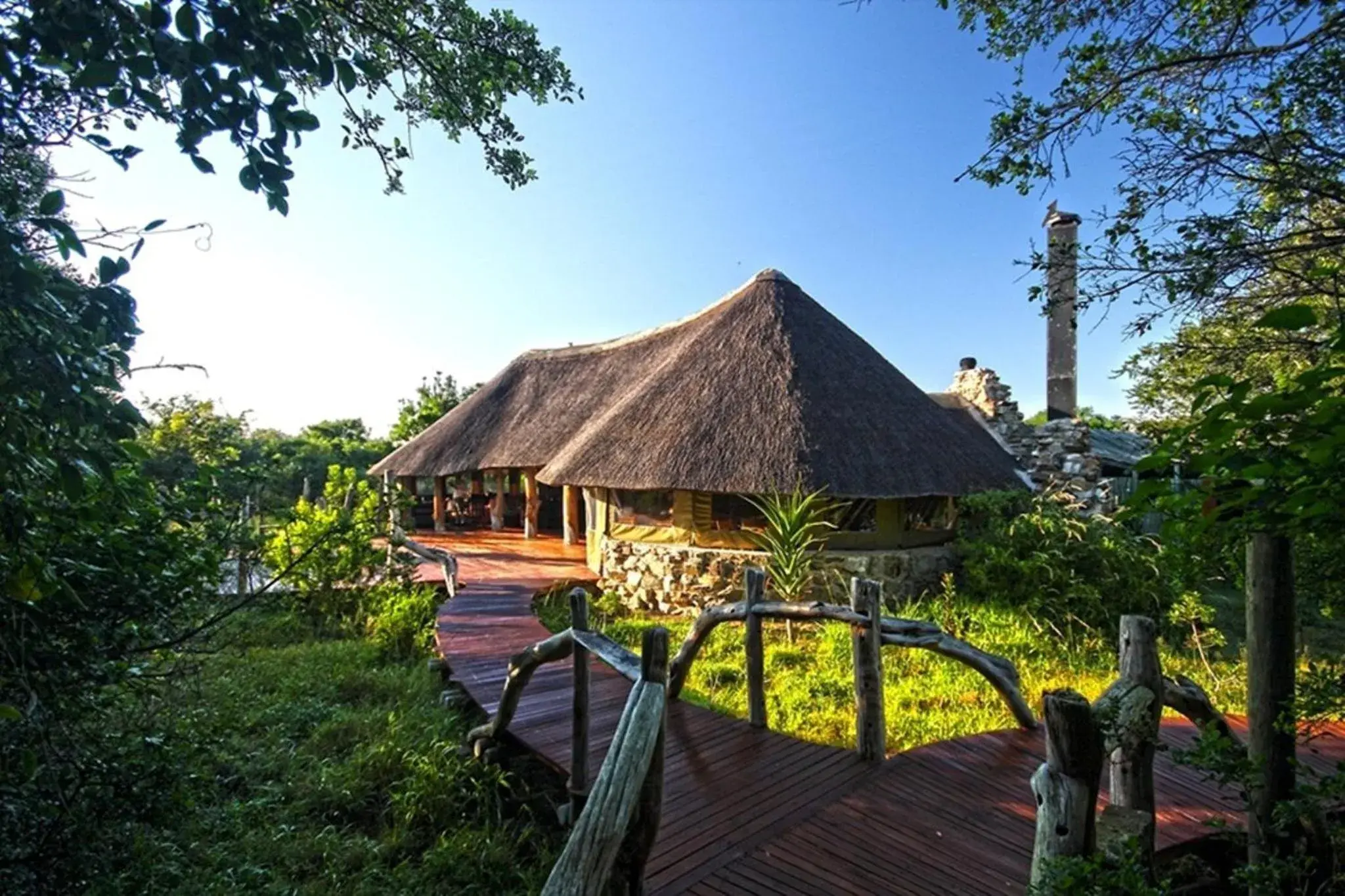Facade/entrance in Sibuya Game Reserve and Lodge Facade/entrance in Sibuya Game Reserve and Lodge
