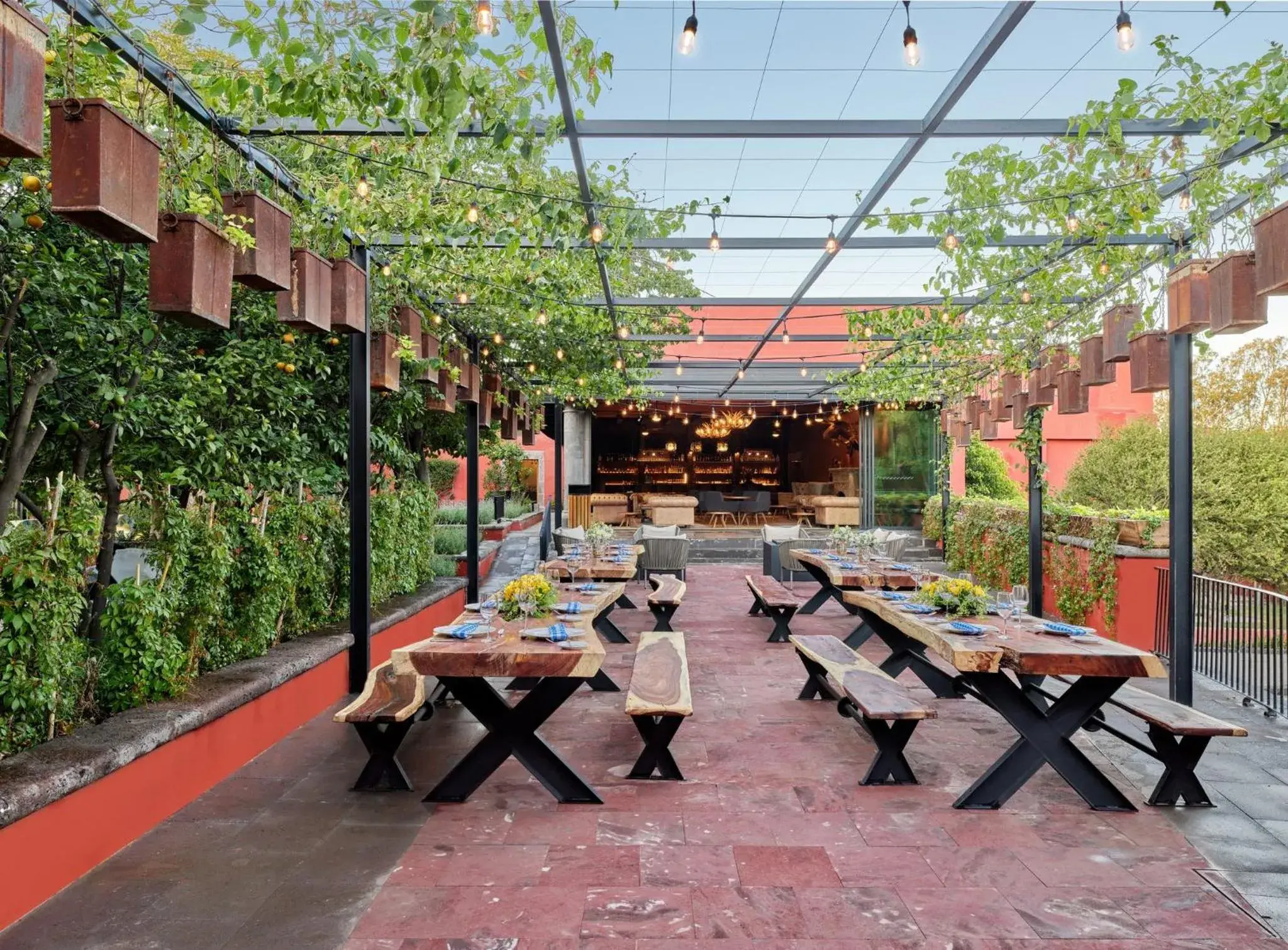 Breakfast in Fiesta Americana Hacienda Galindo Resort & Spa Breakfast in Fiesta Americana Hacienda Galindo Resort & Spa