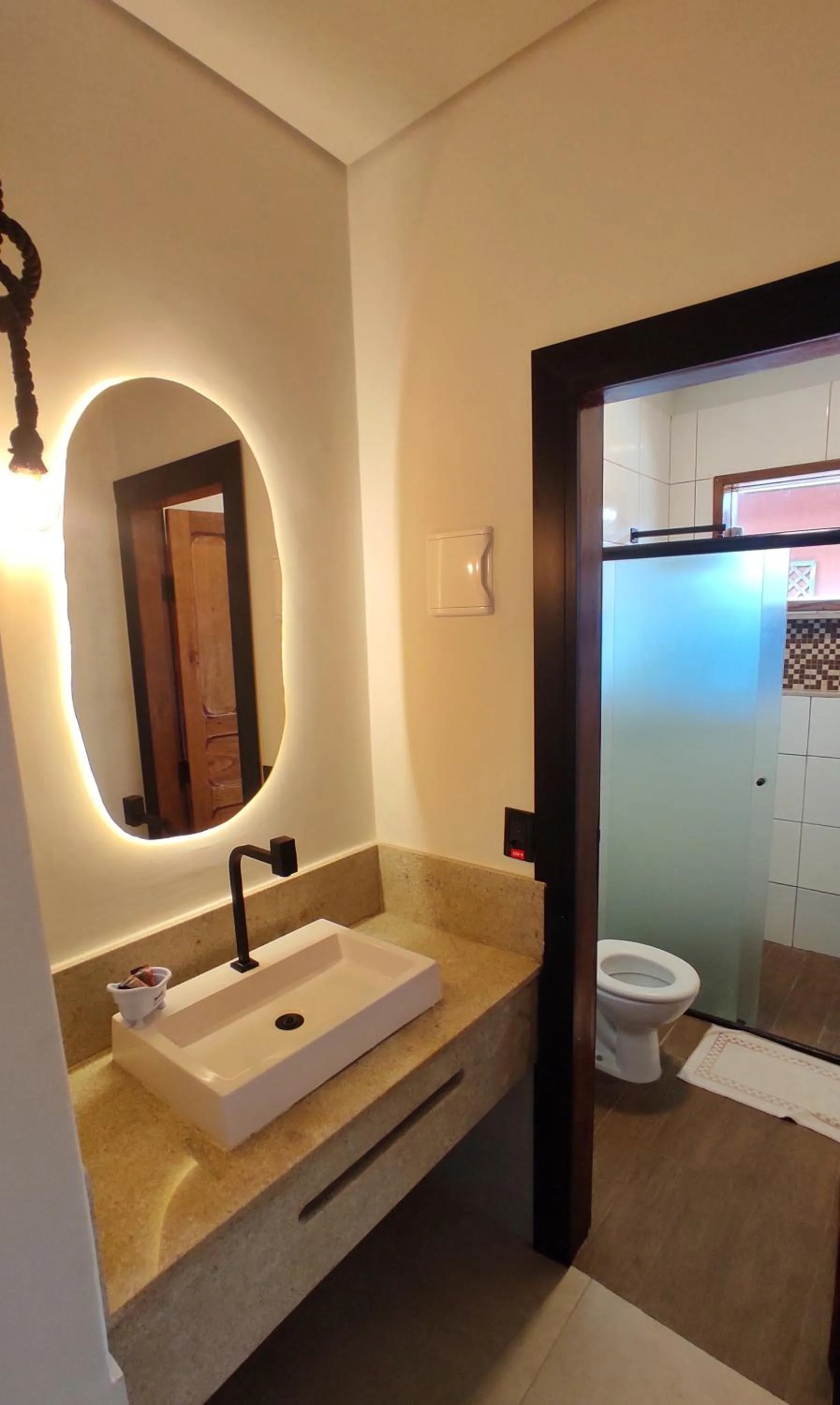 Bathroom in Pousada Novo Prado