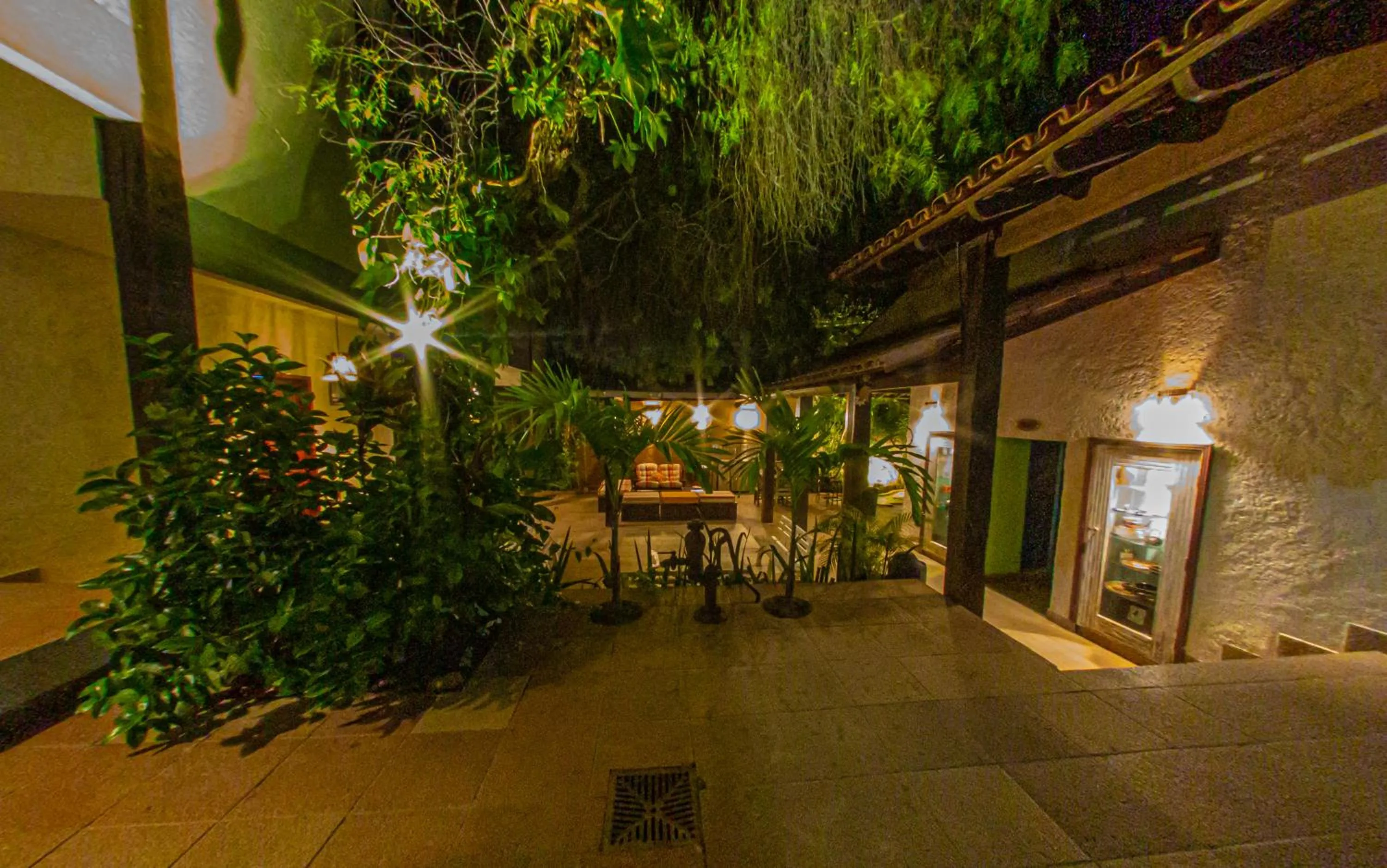 Garden in Pousada Novo Prado