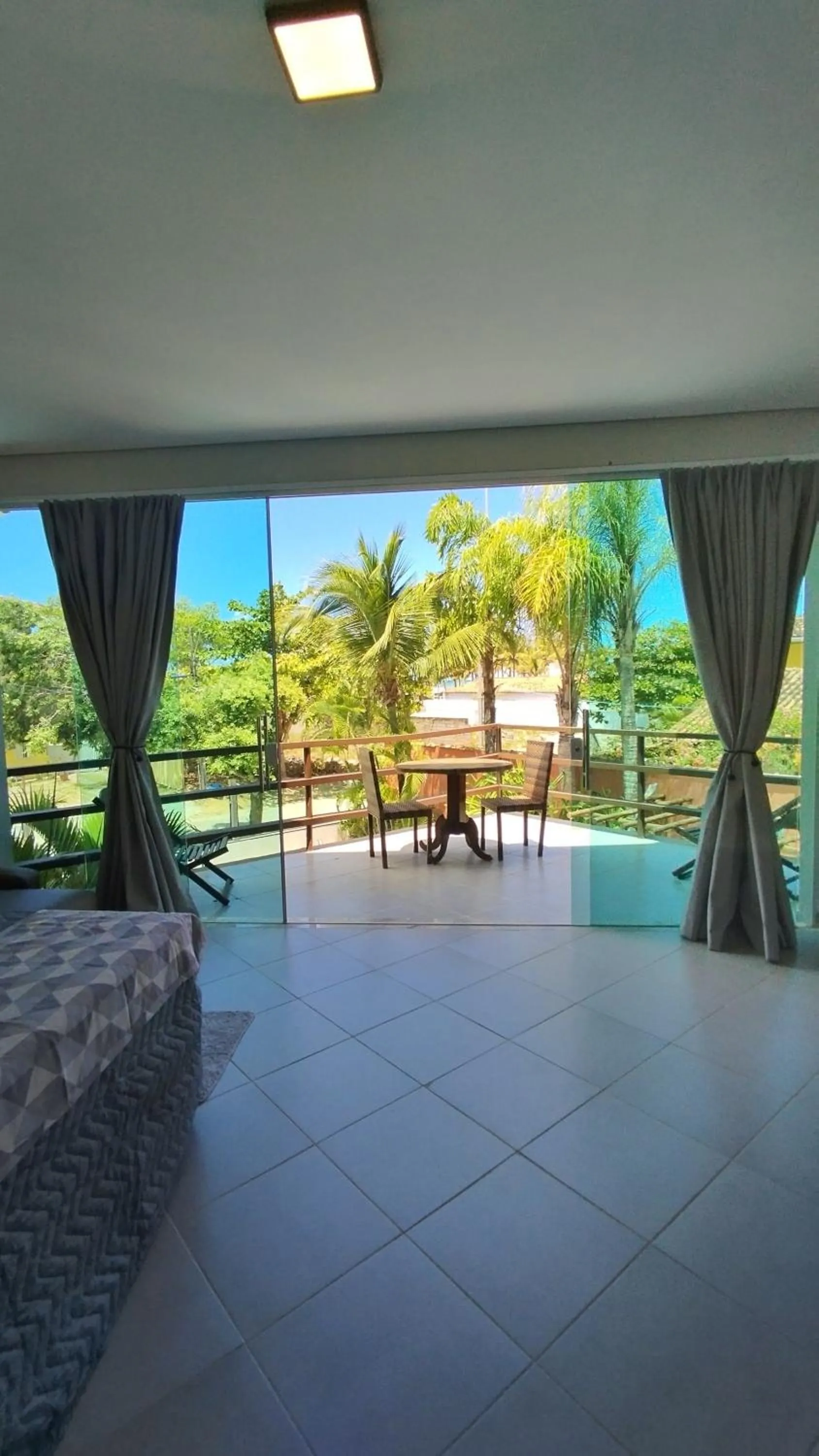 Balcony/Terrace in Pousada Novo Prado
