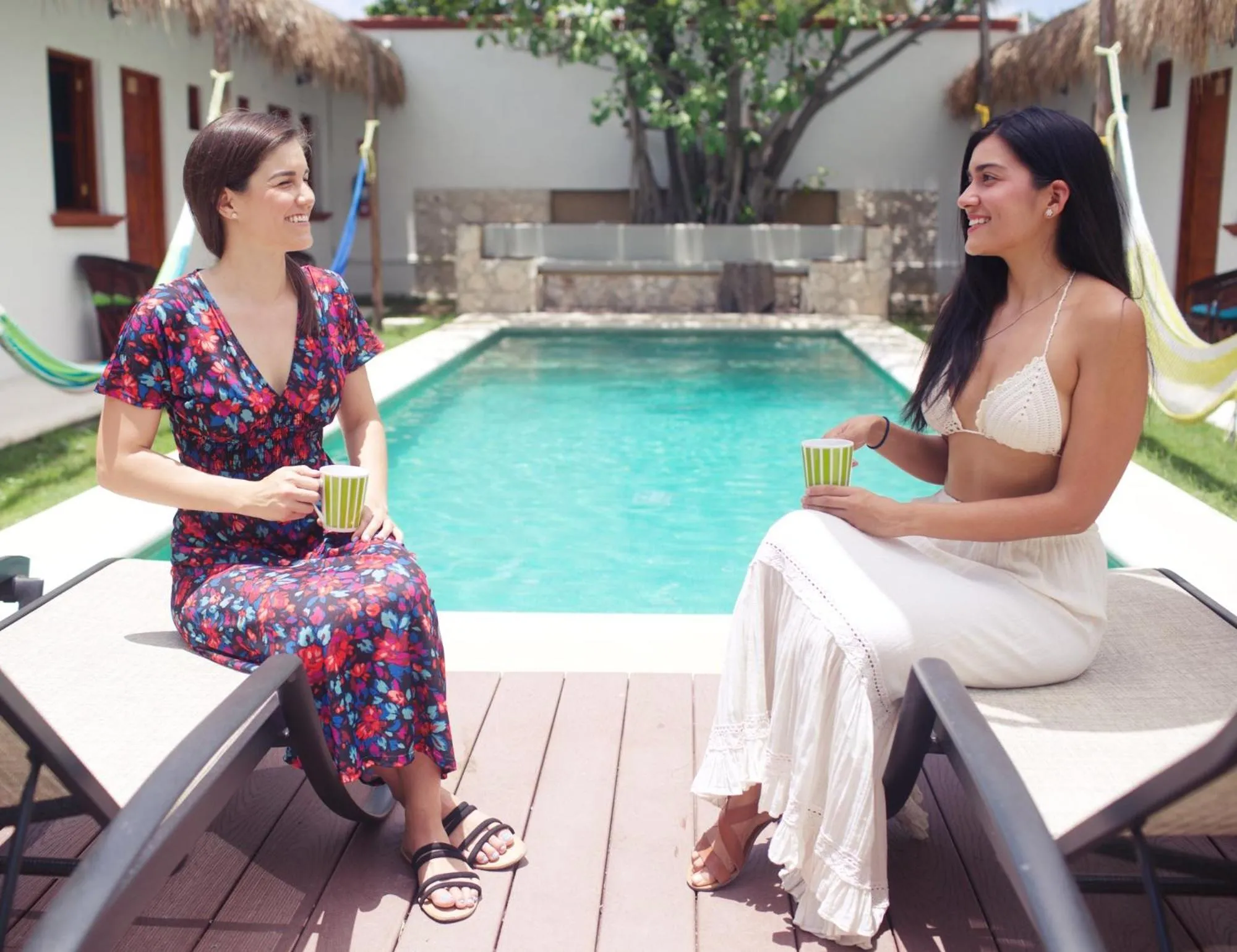 People in Kinta Kan Hotel Cozumel