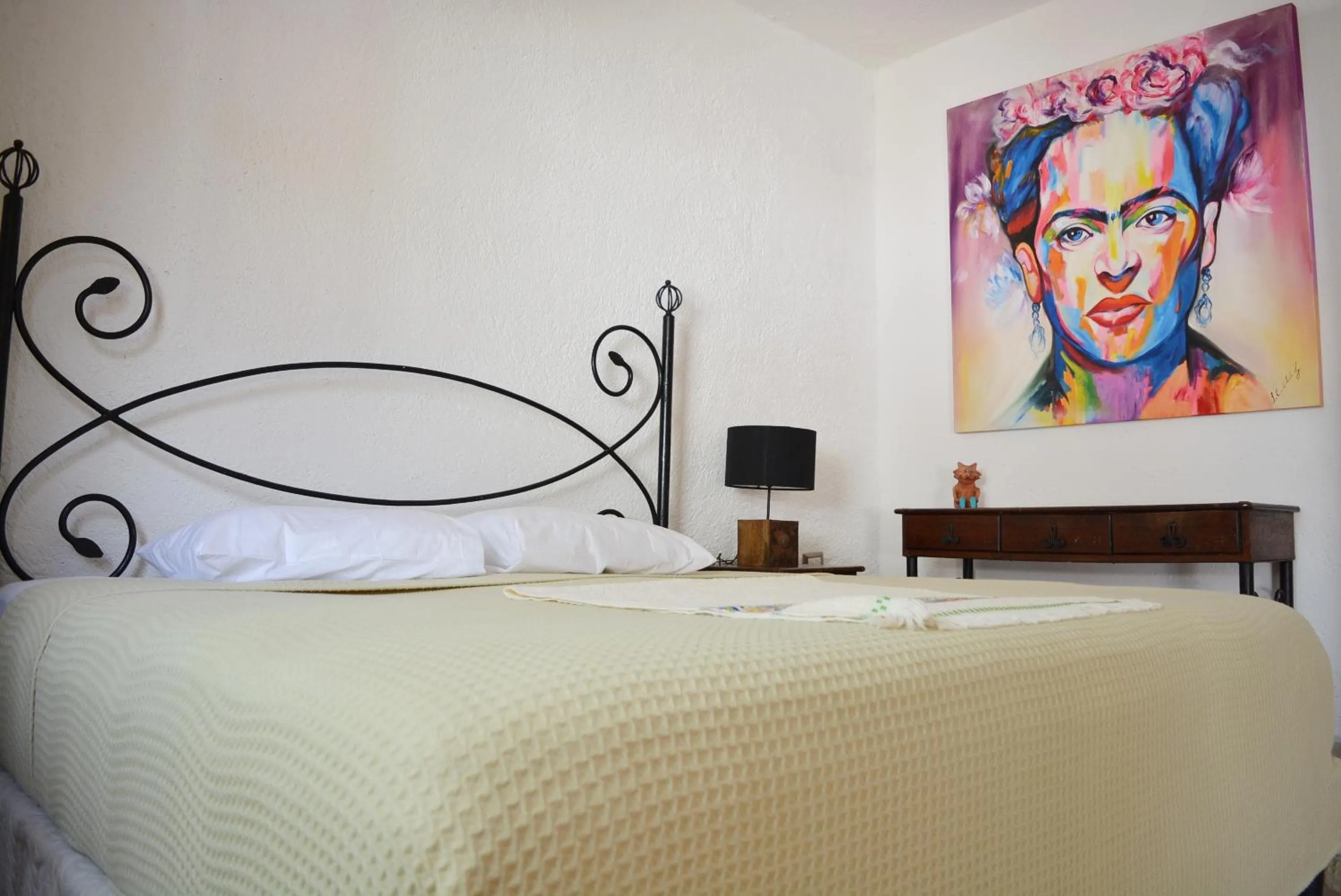 Bedroom, Bed in Kinta Kan Hotel Cozumel