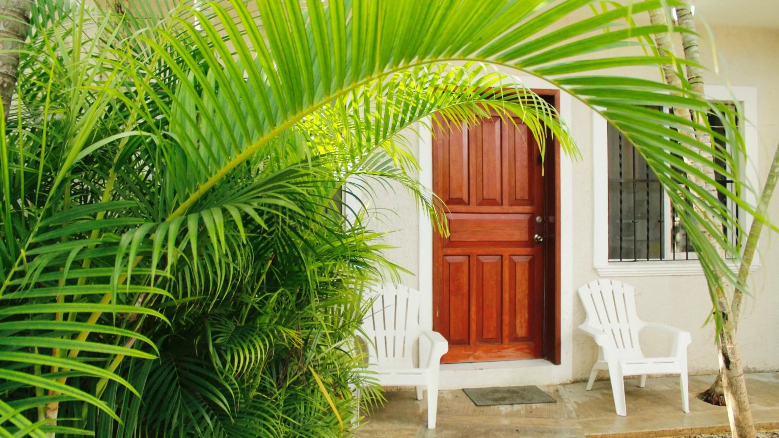 Balcony/Terrace in Kinta Kan Hotel Cozumel