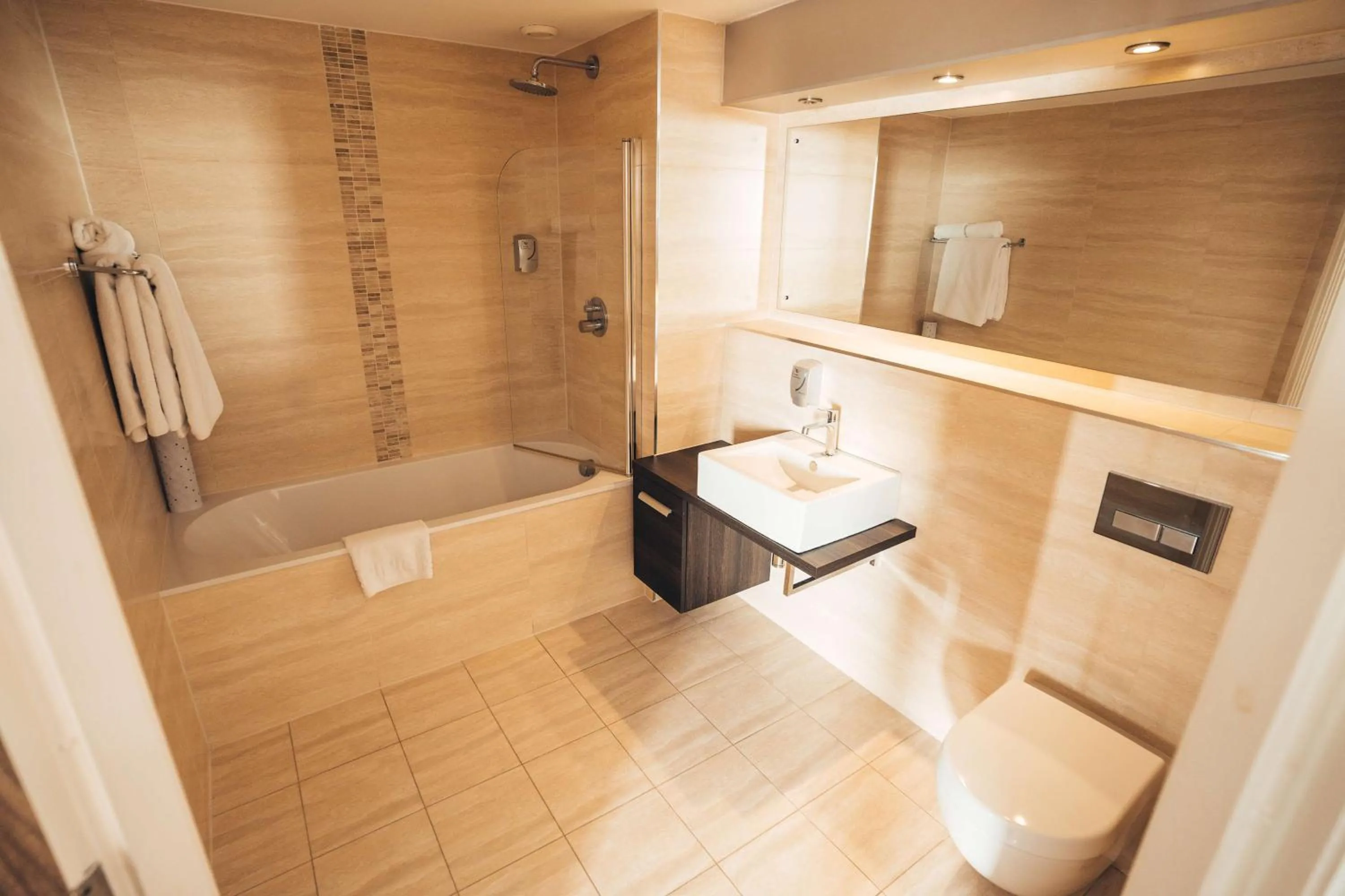 Bathroom in Blackpool Football Club Stadium Hotel, a member of Radisson Individuals