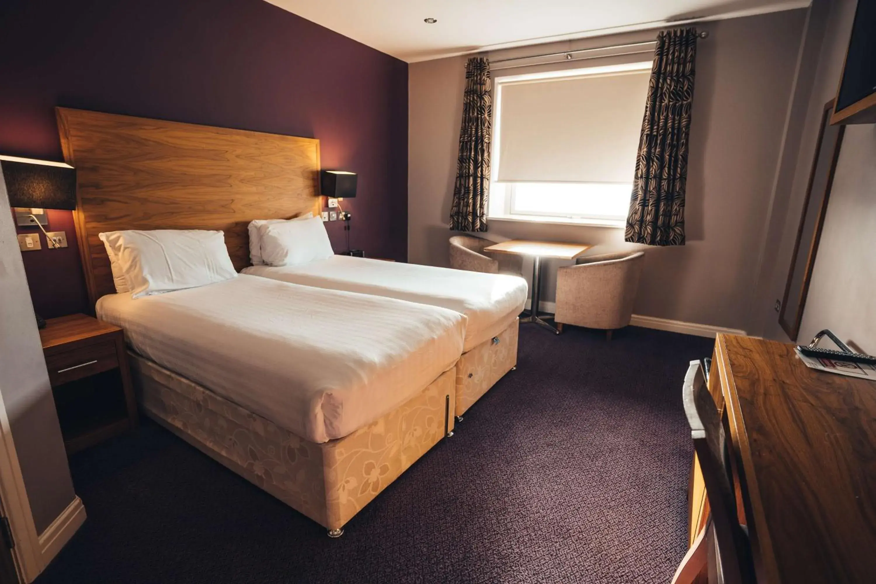 Bedroom, Bed in Blackpool Football Club Stadium Hotel, a member of Radisson Individuals Bedroom, Bed in Blackpool Football Club Stadium Hotel, a member of Radisson Individuals