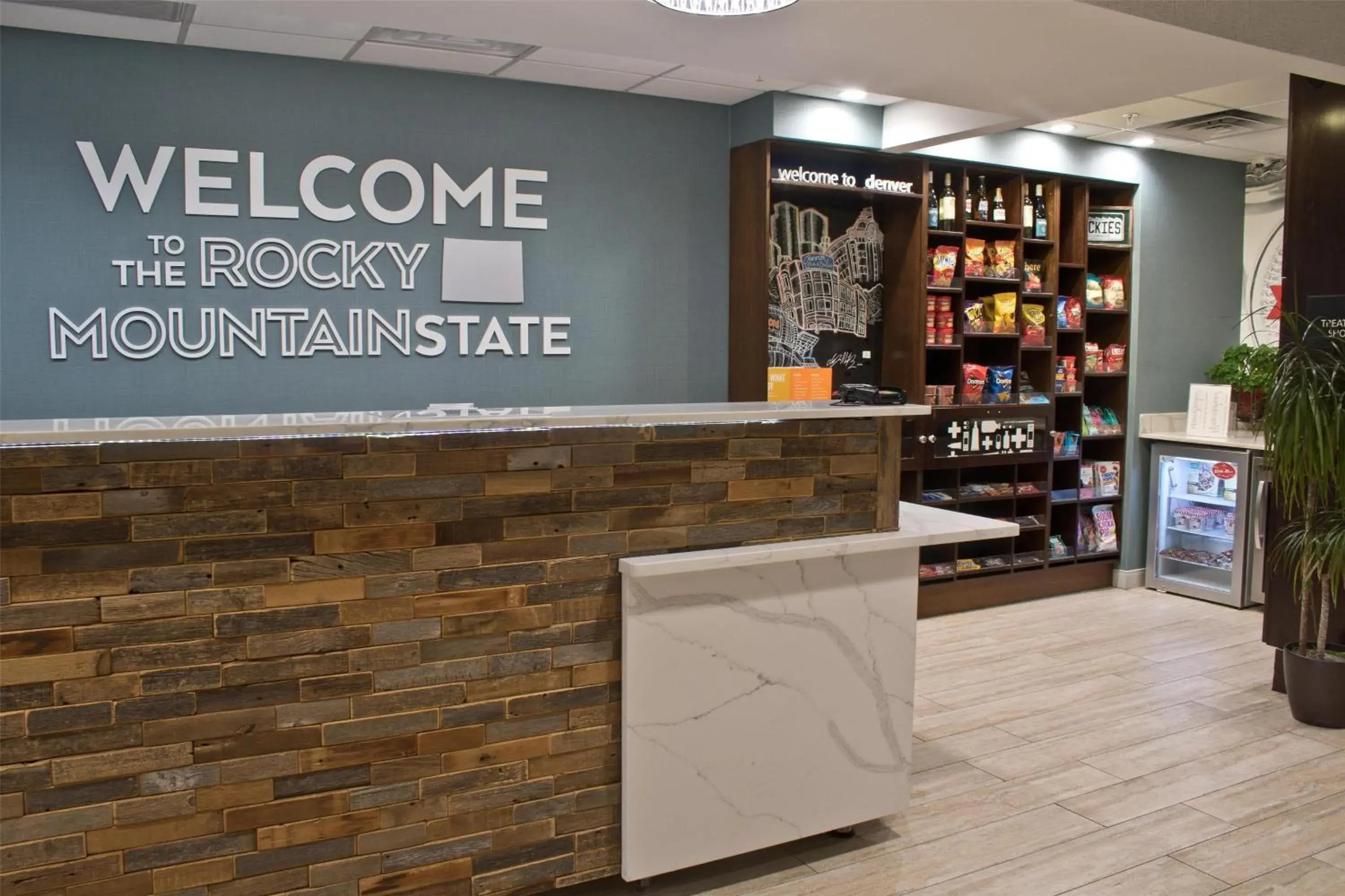 Lobby or reception in Hampton Inn & Suites Denver-Speer Boulevard Lobby or reception in Hampton Inn & Suites Denver-Speer Boulevard