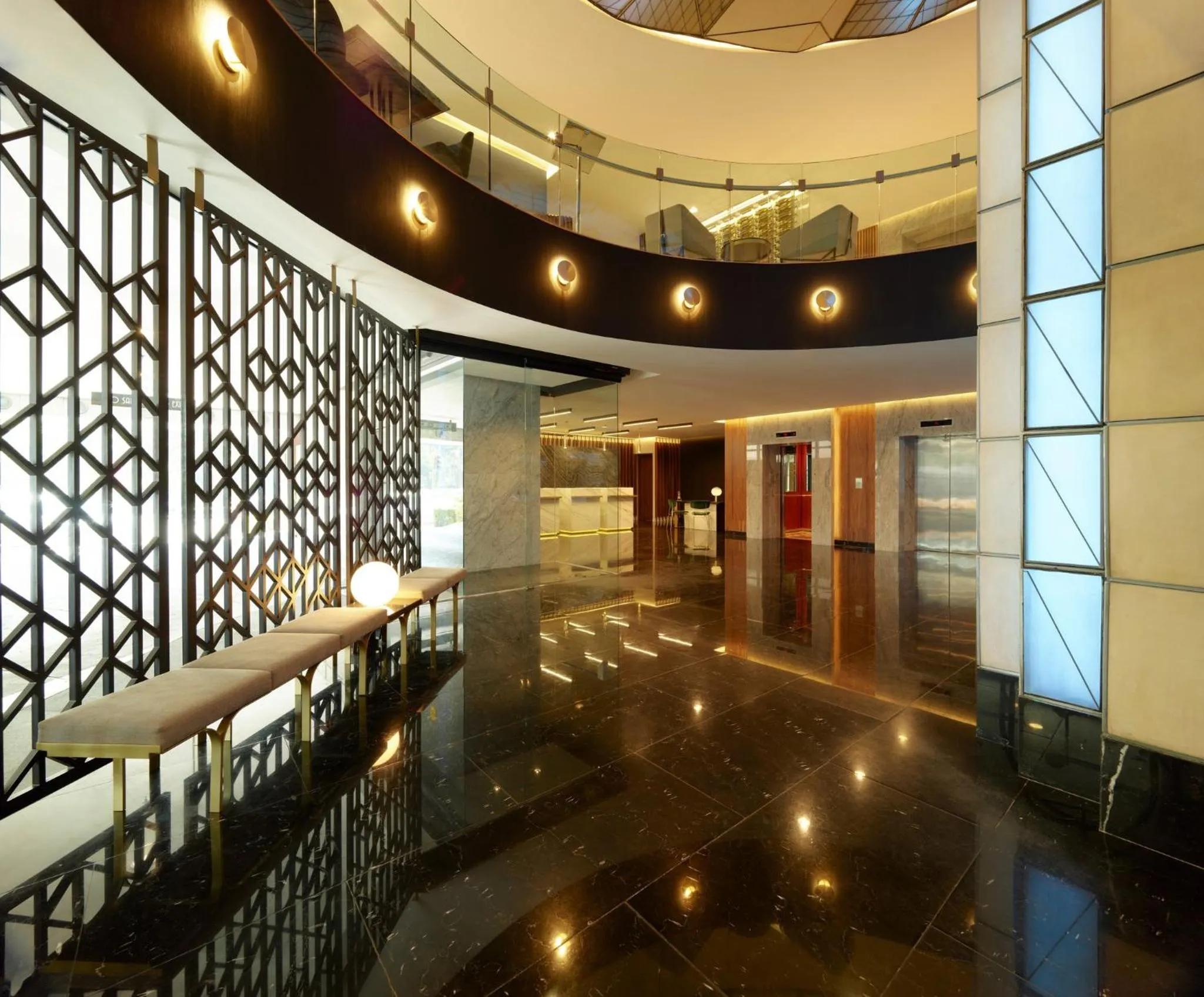 Lobby or reception in Grand Fiesta Americana Chapultepec