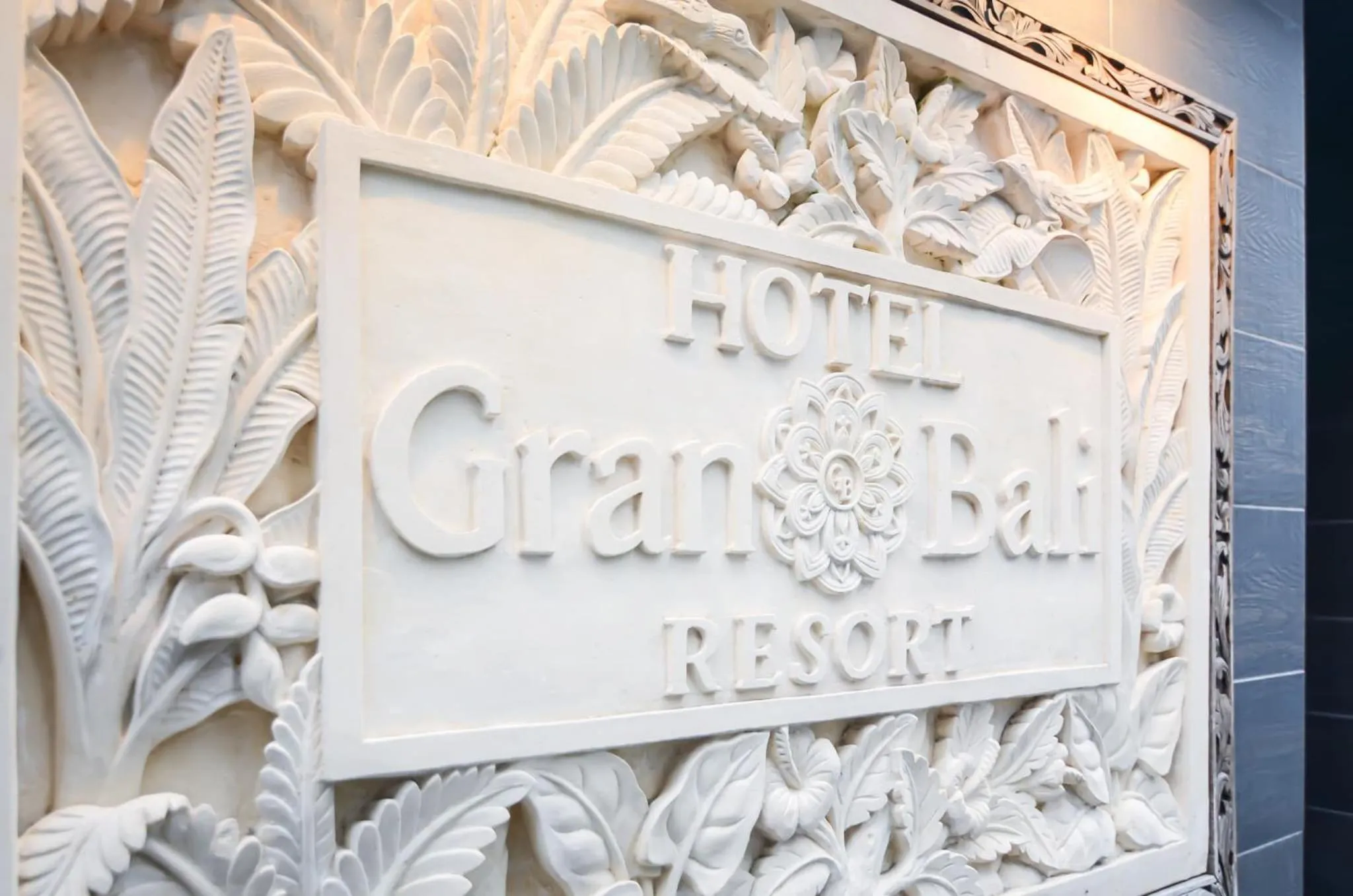 Property logo or sign in Hotel Gran Bali Resort