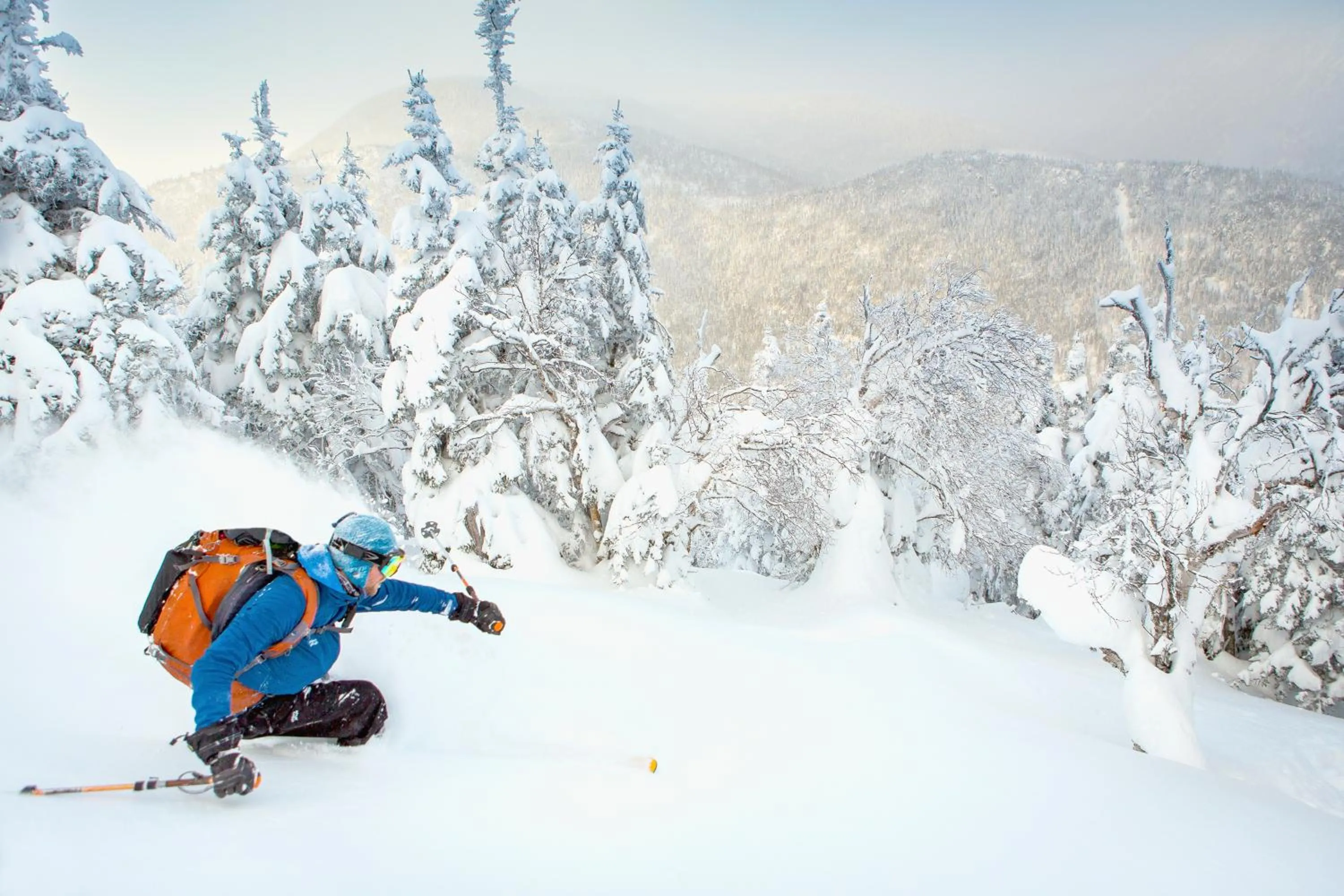 Skiing in Auberge de Montagne des Chic-Chocs Mountain Lodge - Sepaq