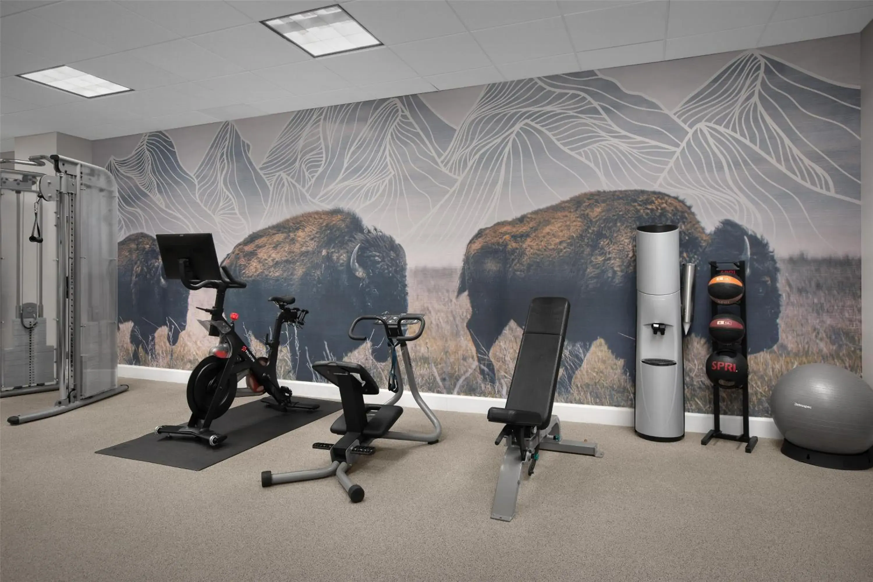 Fitness centre/facilities in Hilton Garden Inn Denver Downtown Fitness centre/facilities in Hilton Garden Inn Denver Downtown