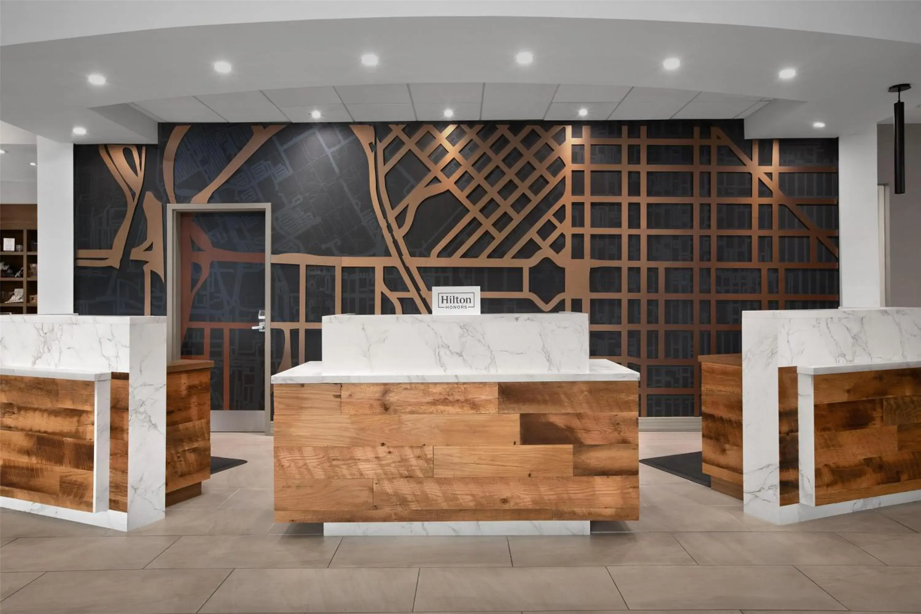 Lobby or reception in Hilton Garden Inn Denver Downtown Lobby or reception in Hilton Garden Inn Denver Downtown