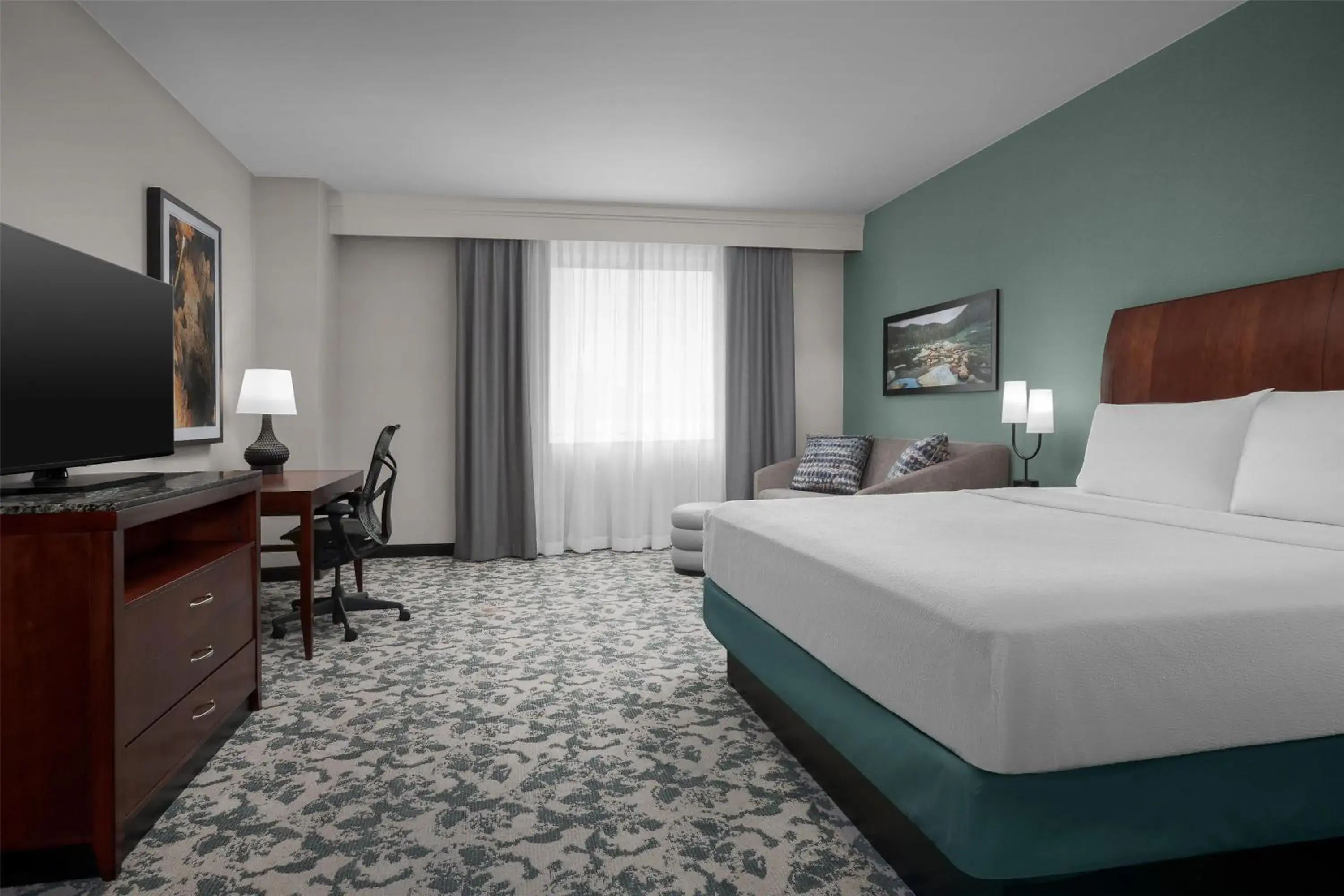 Bedroom, Bed in Hilton Garden Inn Denver Downtown Bedroom, Bed in Hilton Garden Inn Denver Downtown