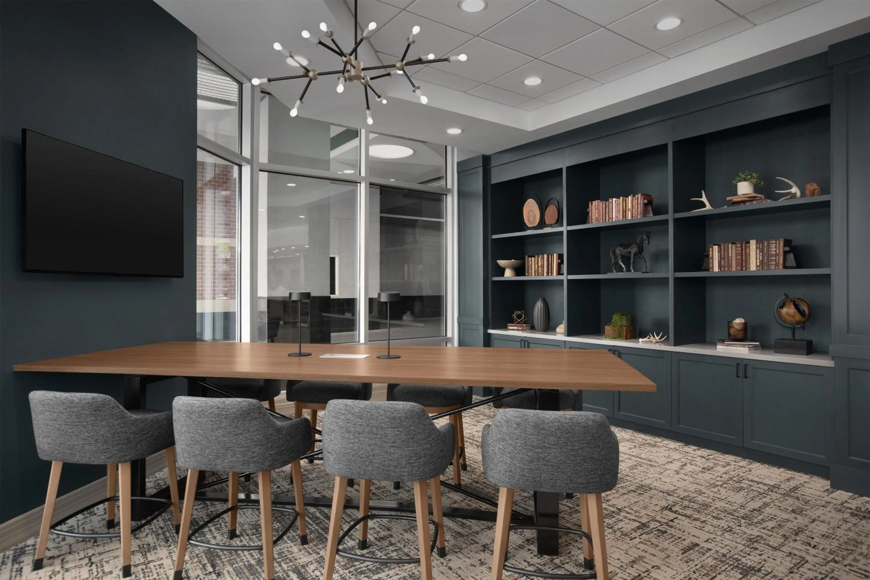 Property building in Hilton Garden Inn Denver Downtown