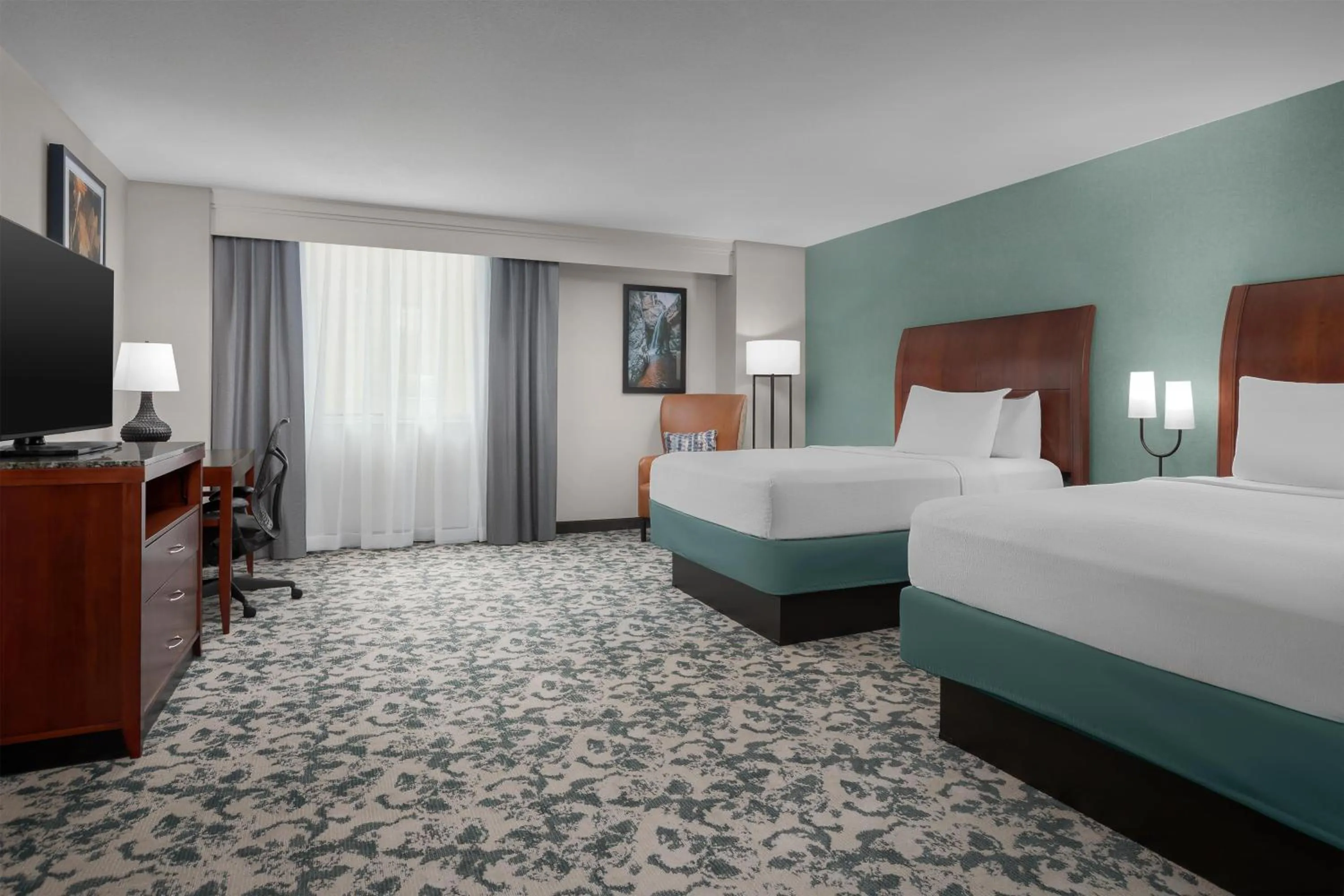 Bedroom, Bed in Hilton Garden Inn Denver Downtown