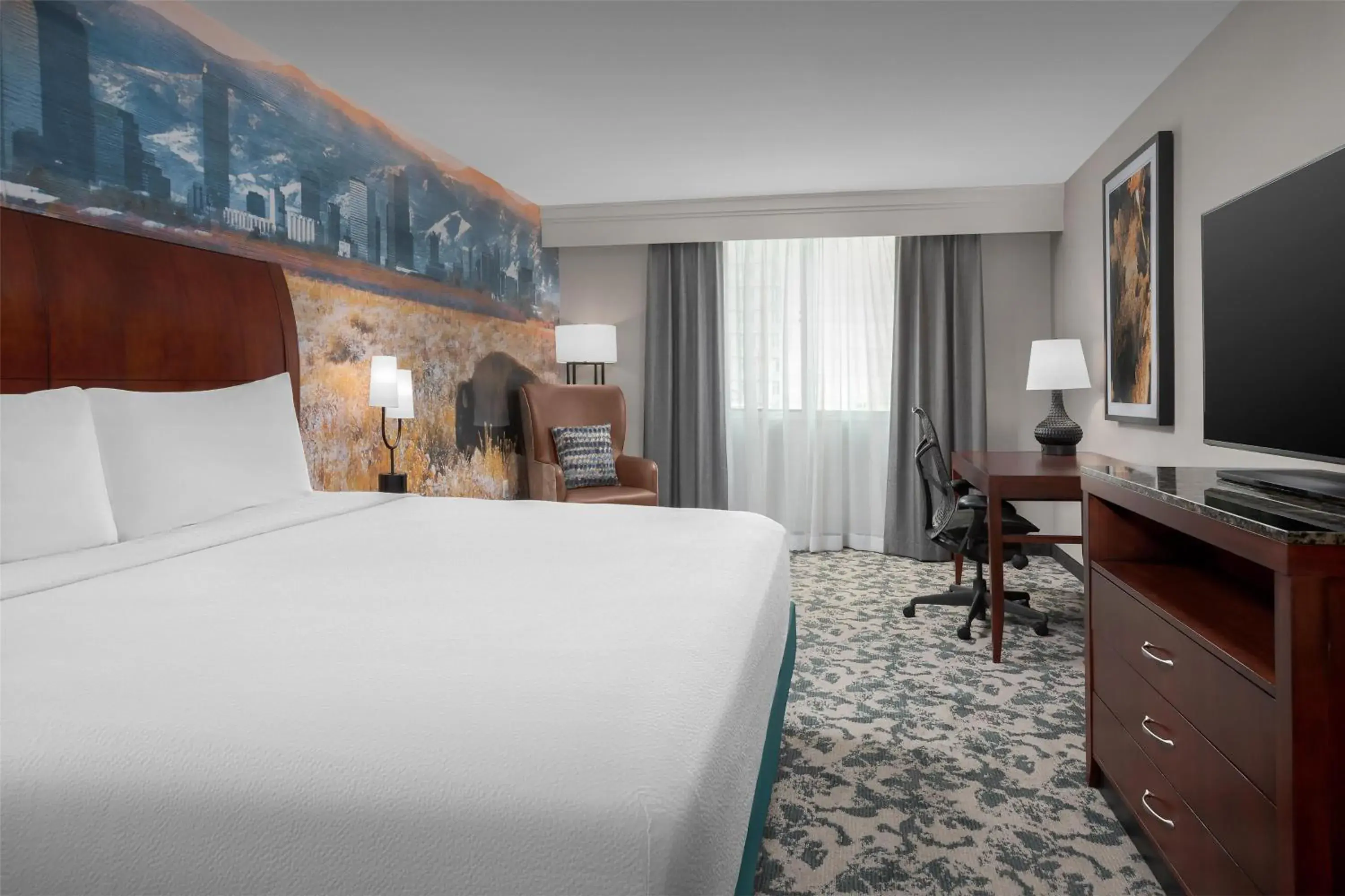 Bedroom, Bed in Hilton Garden Inn Denver Downtown Bedroom, Bed in Hilton Garden Inn Denver Downtown