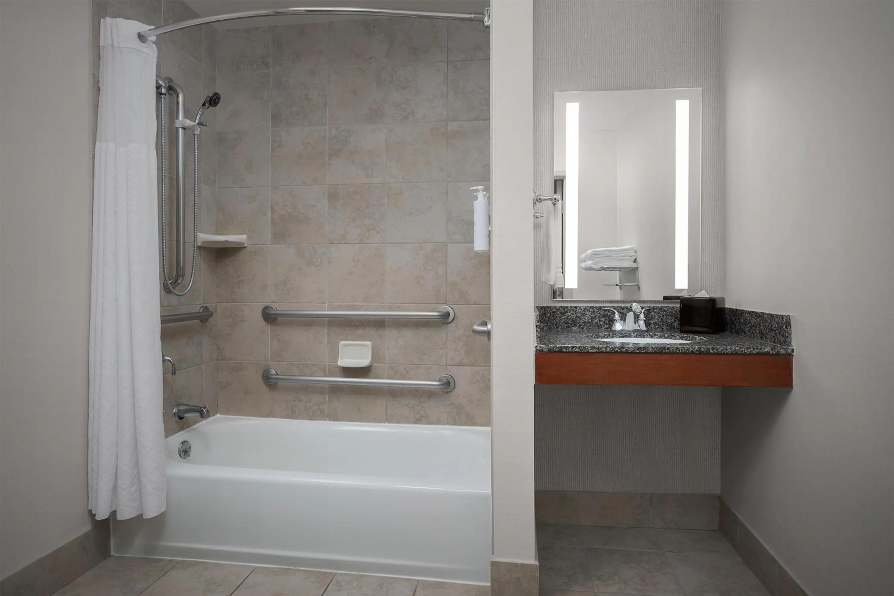 Bathroom in Hilton Garden Inn Denver Downtown