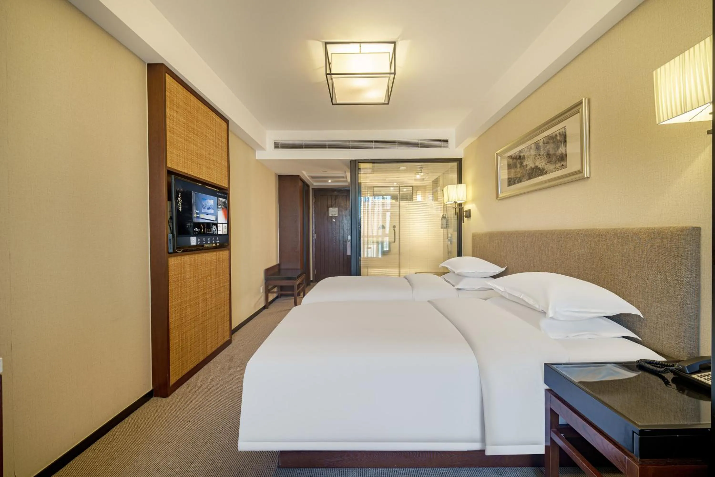 Bed in SSAW Boutique Hotel Ningbo CBD - Family Friendly & Business Travel