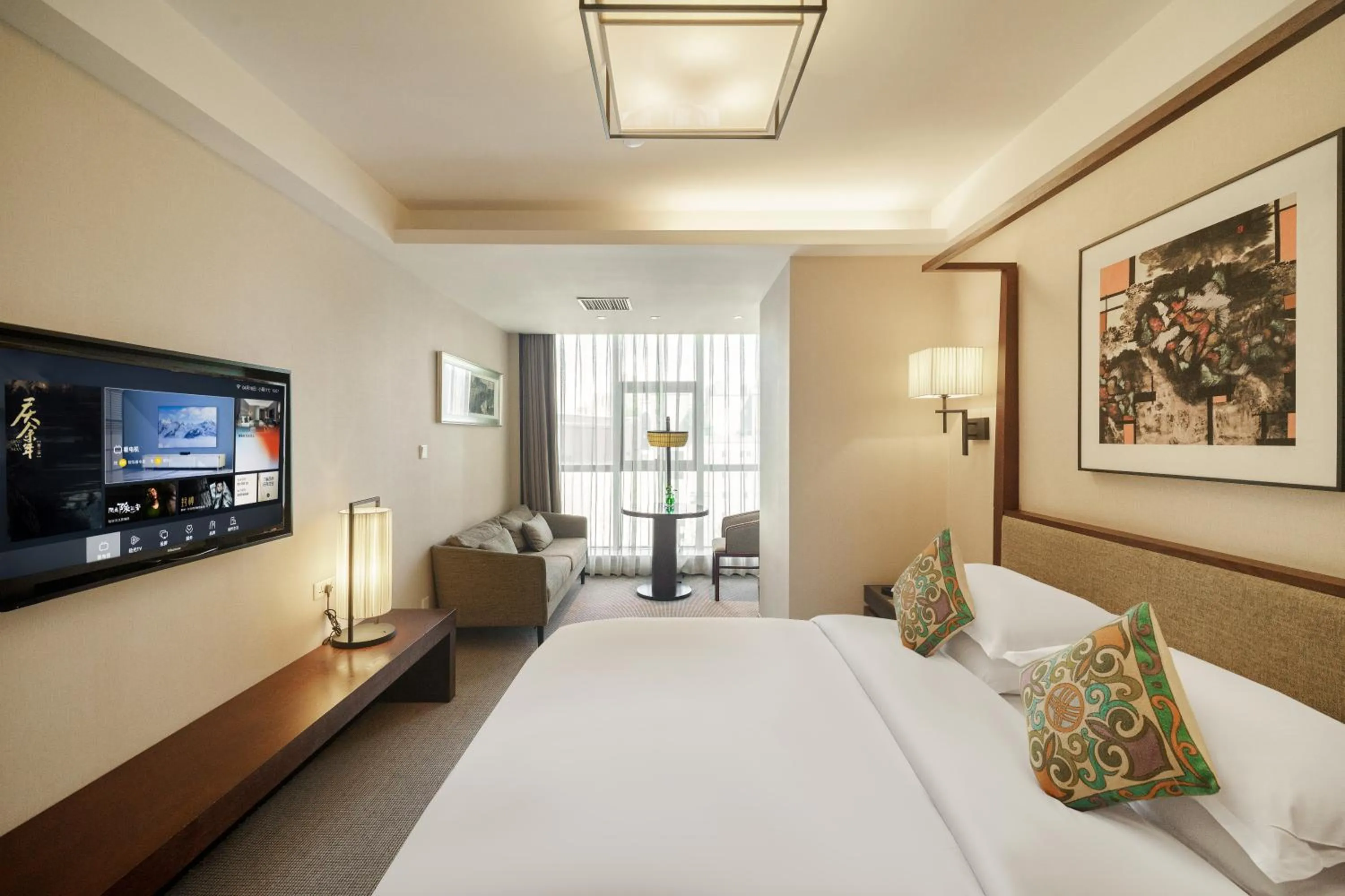 Photo of the whole room, Bed in SSAW Boutique Hotel Ningbo CBD - Family Friendly & Business Travel